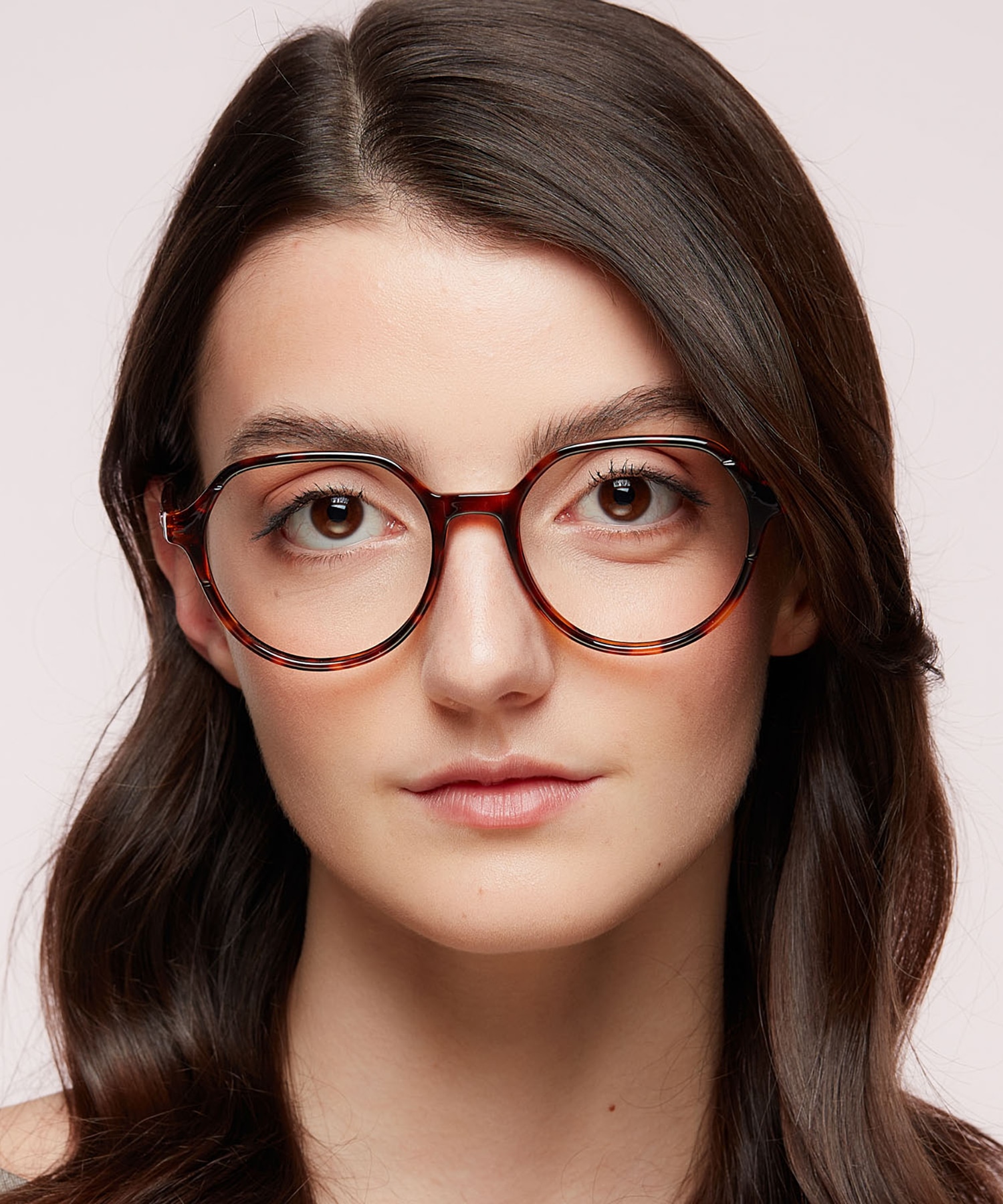 LV 1055 Tortoise PlasticEyeglass Frames for Women for Glasses Direct