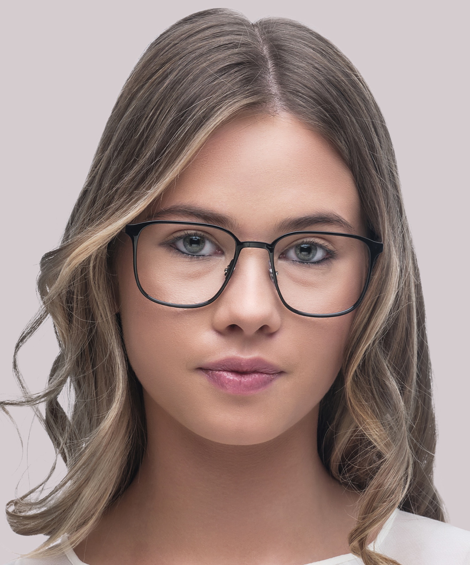 RB6512 Optics Black MetalEyeglass Frames for Women for Glasses Direct