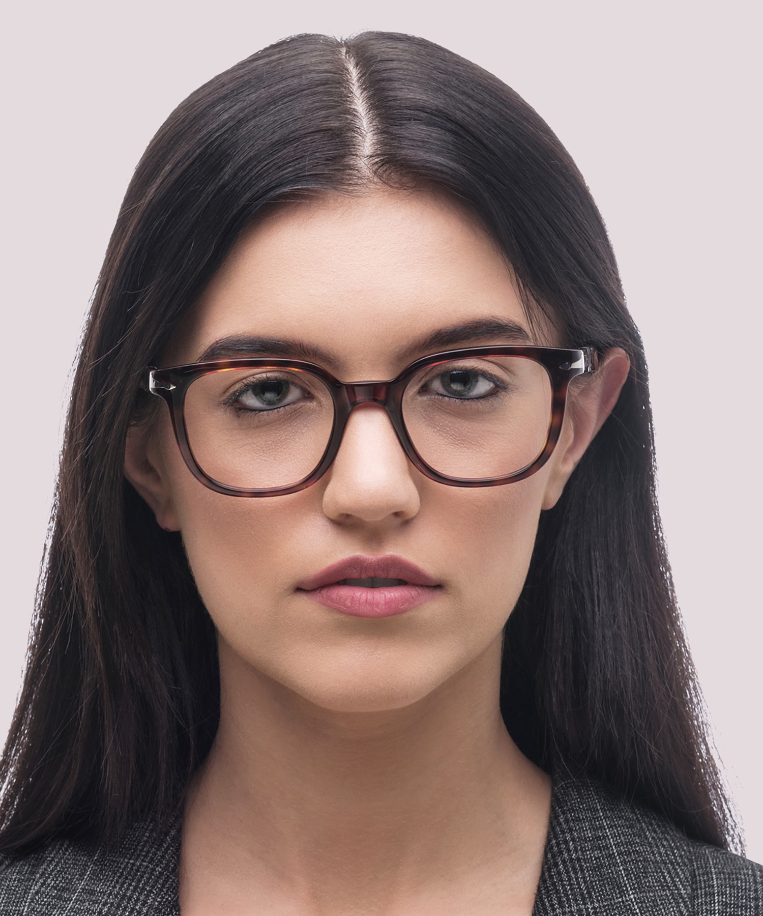 PO3263V Havana AcetateEyeglass Frames for Women for Glasses Direct