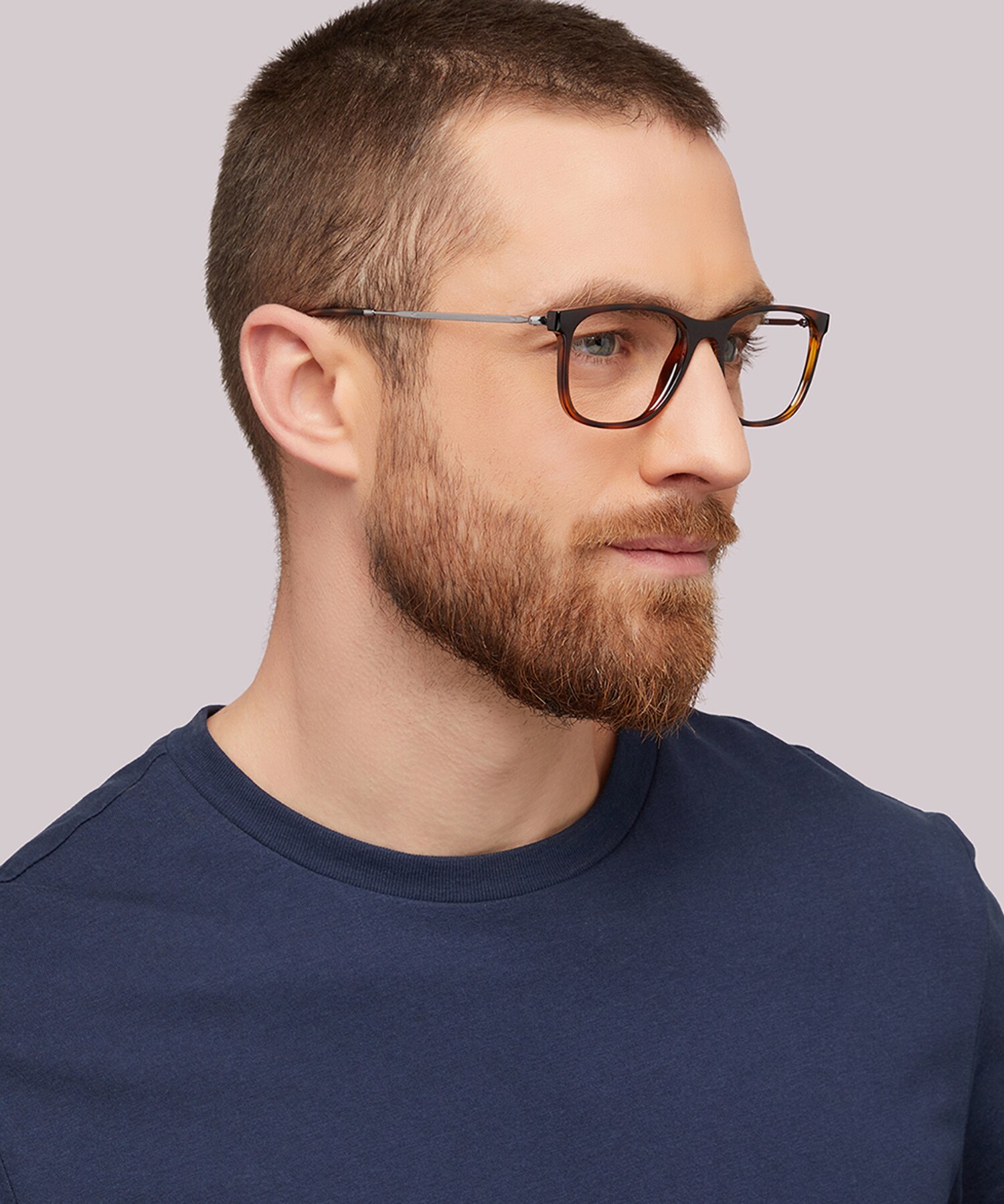 RB7244 Havana PlasticEyeglass Frames for Men for Glasses Direct