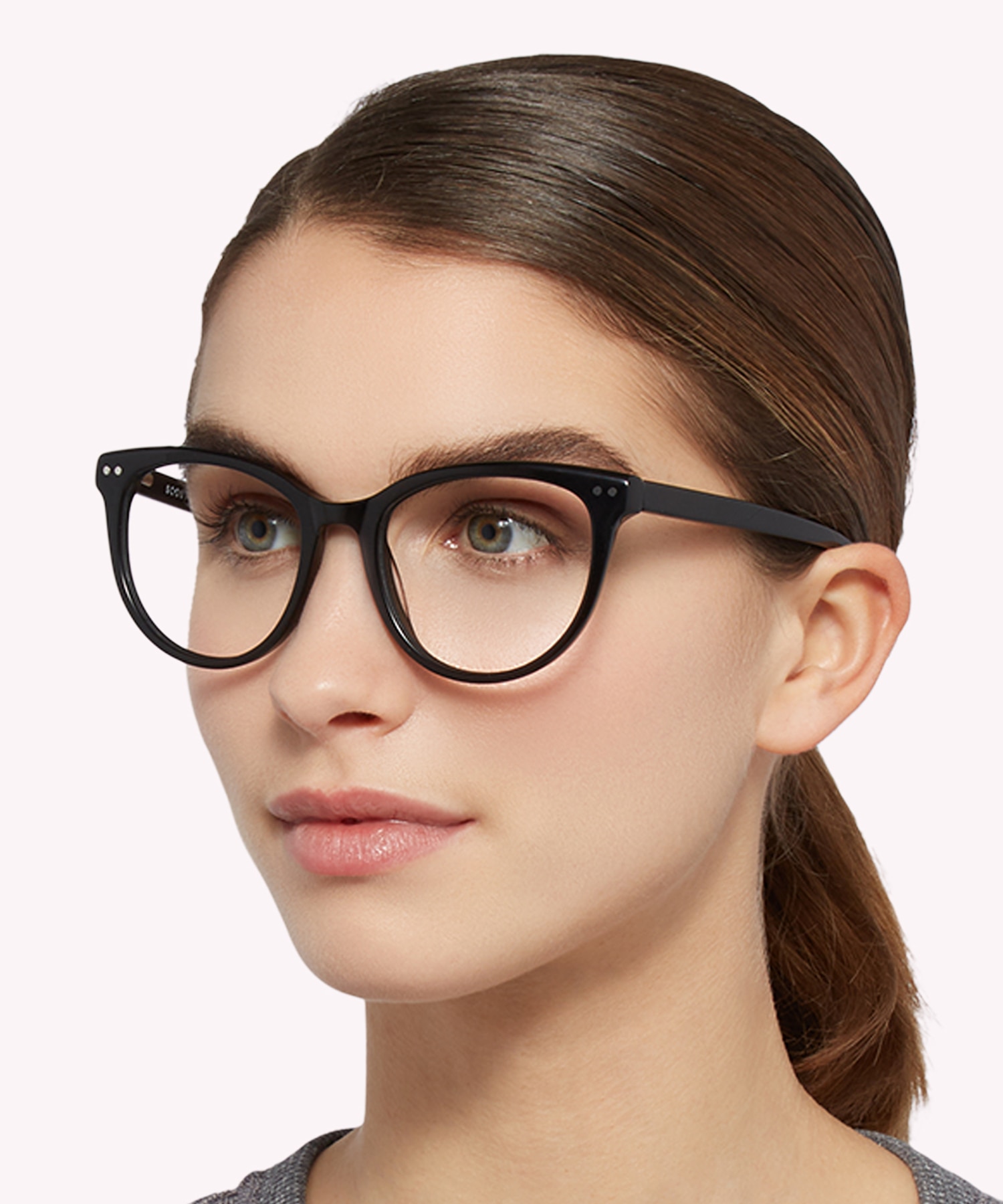 Gretchen Black AcetateEyeglass Frames for Women for Glasses Direct