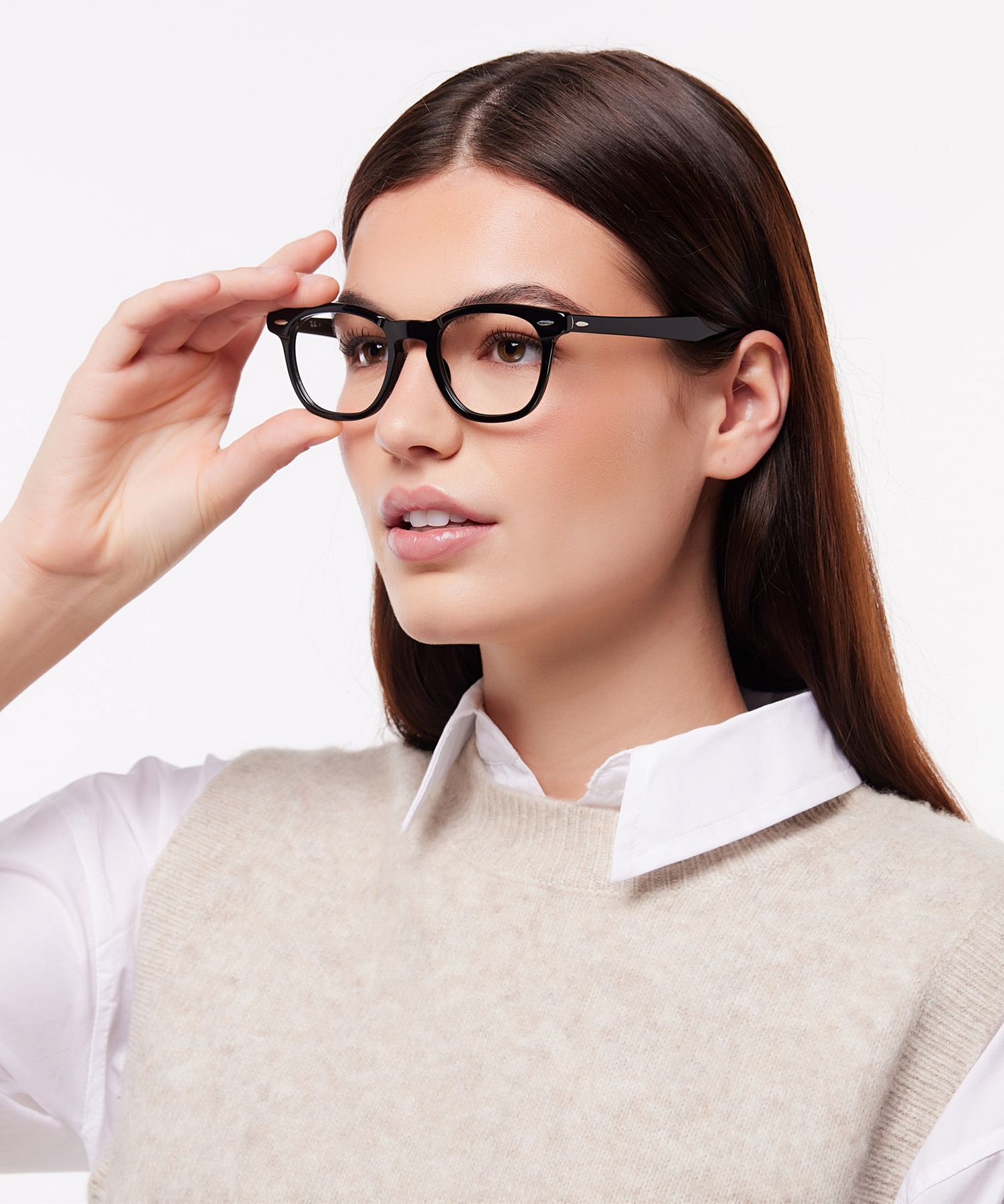 Hawkeye Optics Black AcetateEyeglass Frames for Women for Glasses Direct