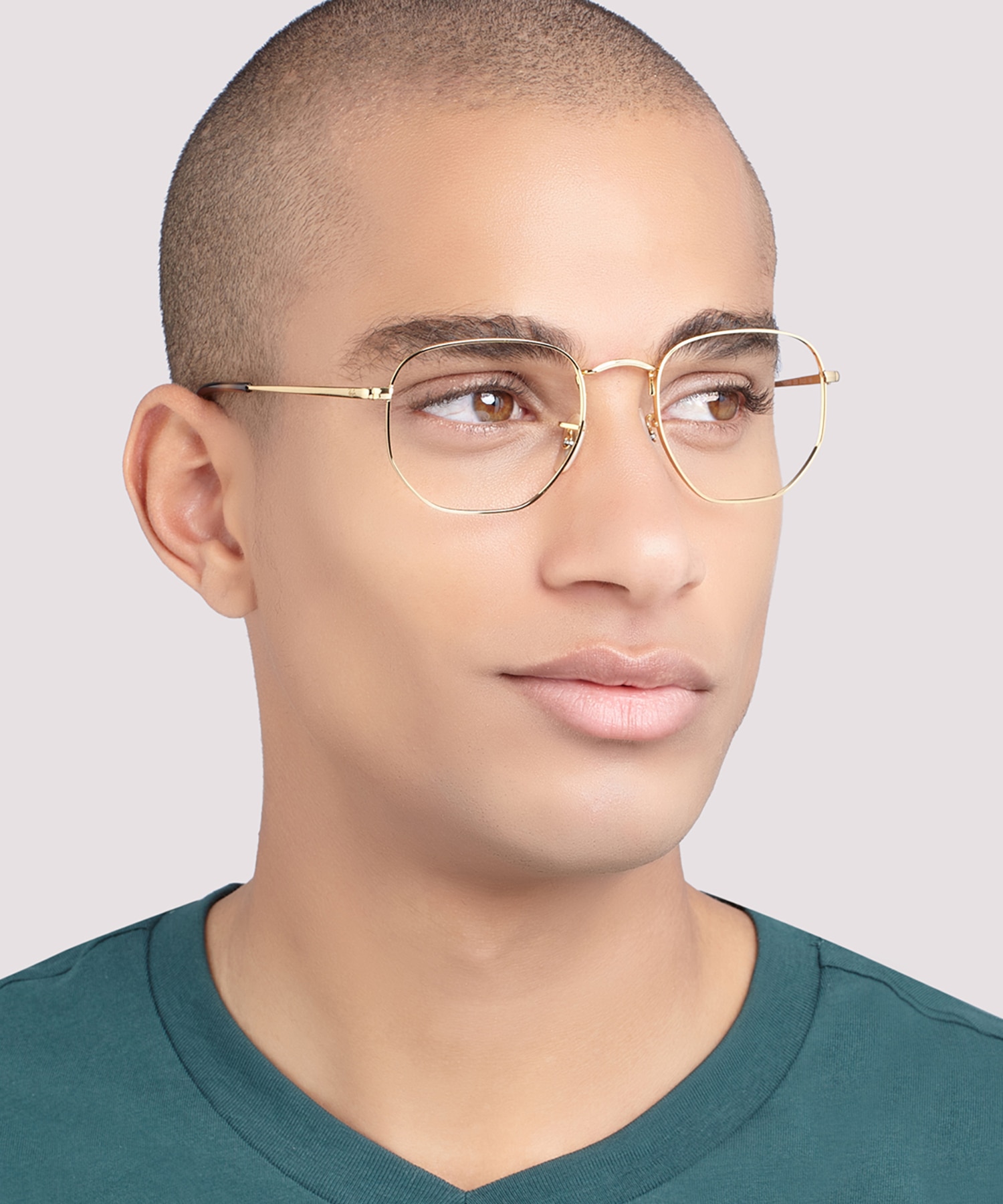 RB6448 Arista Gold MetalEyeglass Frames for Men for Glasses Direct