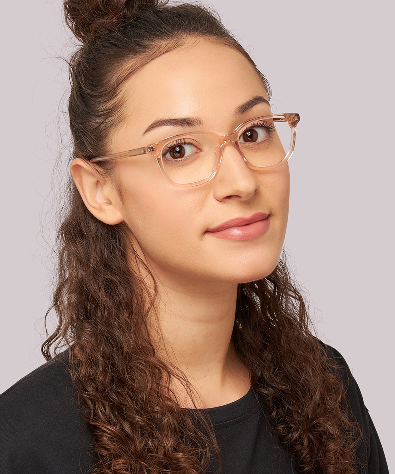 Bari K3 Pink AcetateEyeglass Frames for Women for Glasses Direct