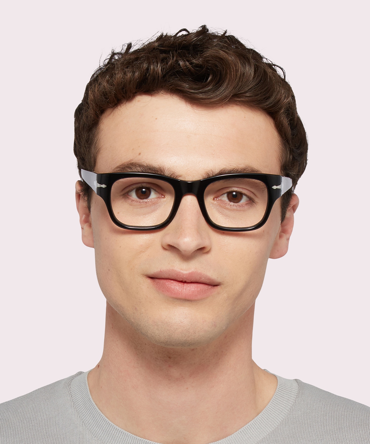 PO3297V Black AcetateSunglass Frames for Men for Glasses Direct