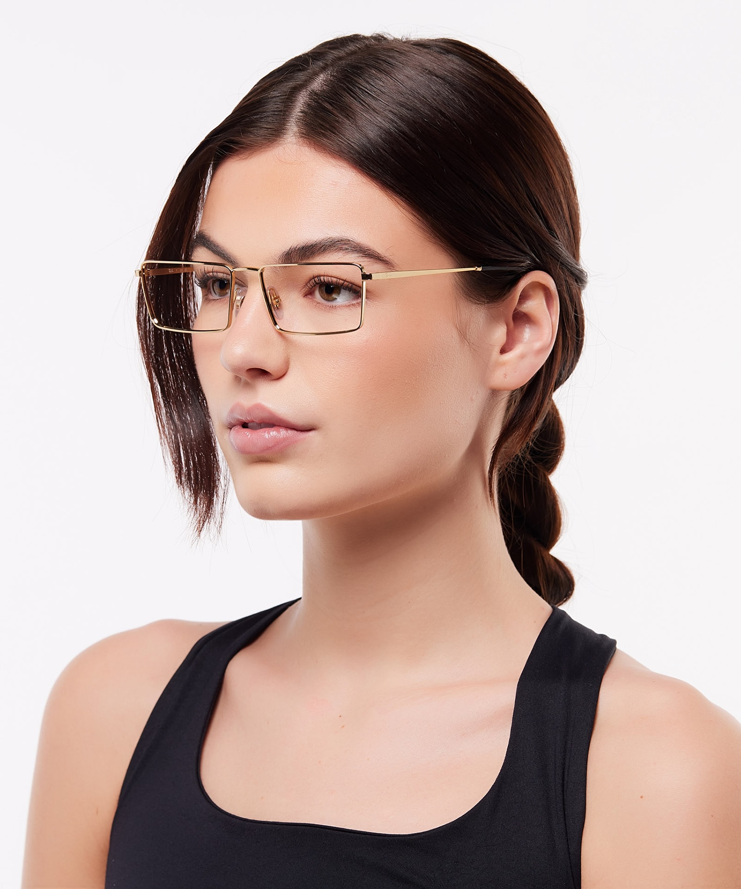RB6541 Arista Gold MetalEyeglass Frames for Women for Glasses Direct