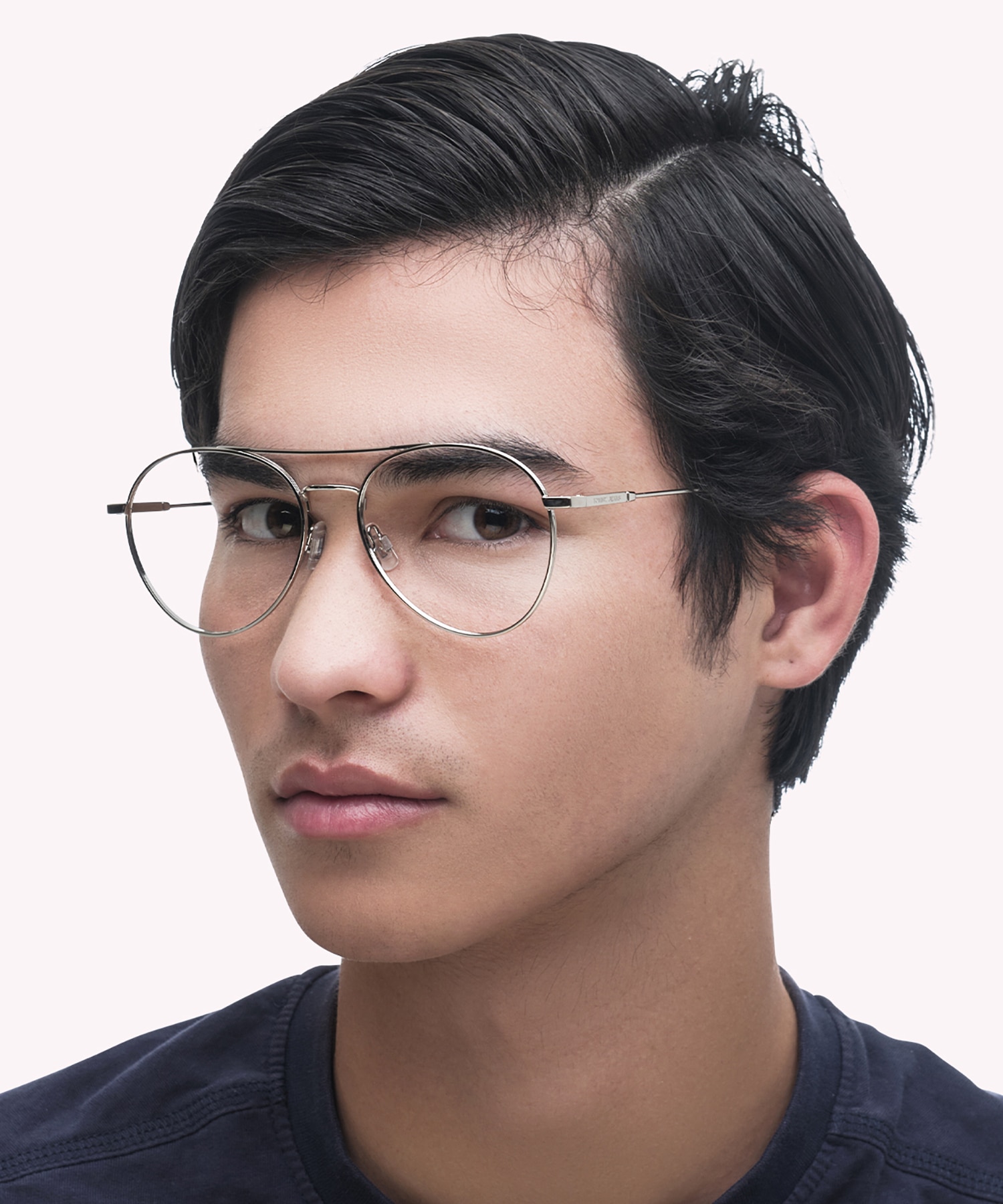 TJ 0088 Silver MetalSunglass Frames for Men for Glasses Direct