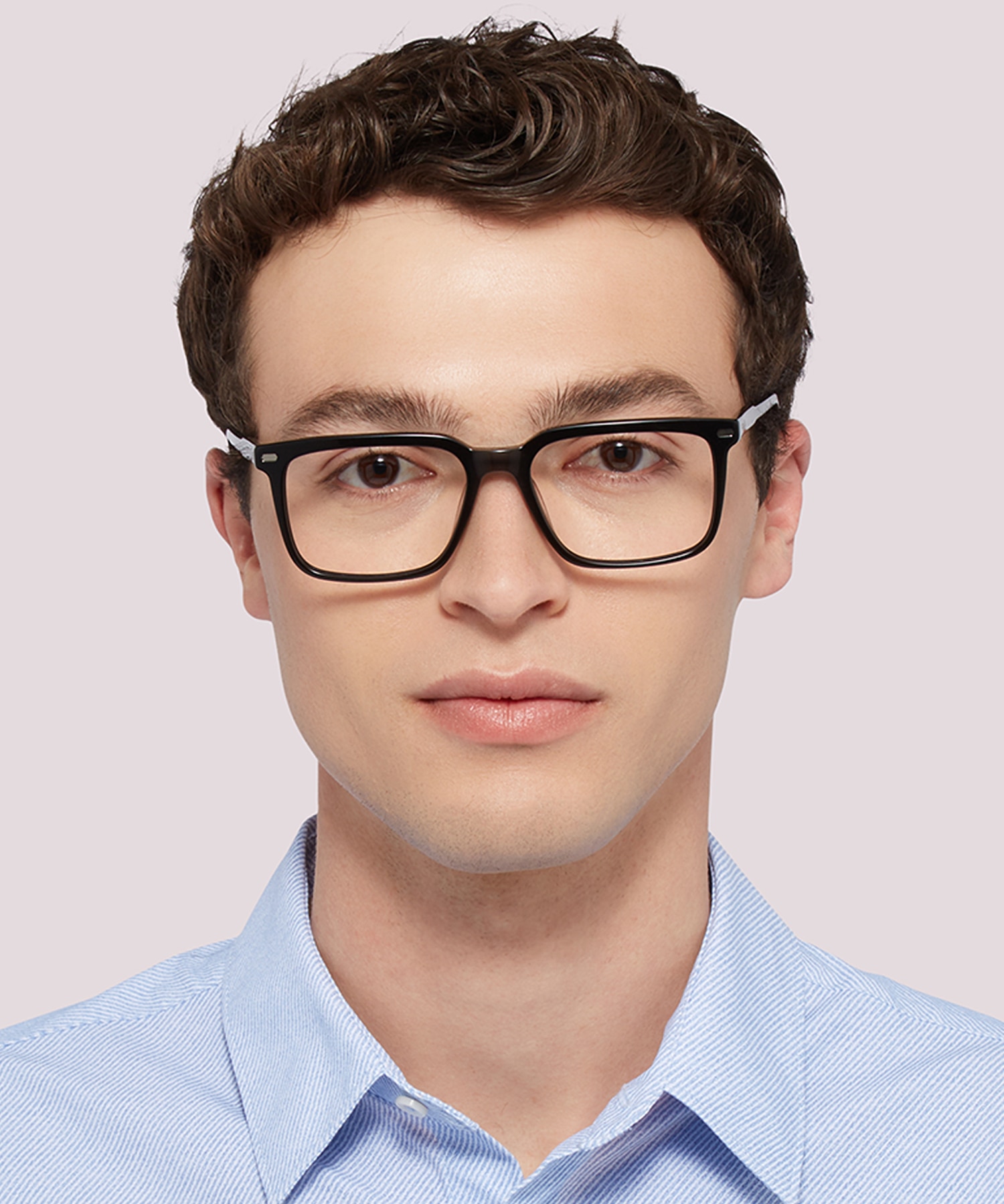 Gunner Black AcetateEyeglass Frames for Men for Glasses Direct