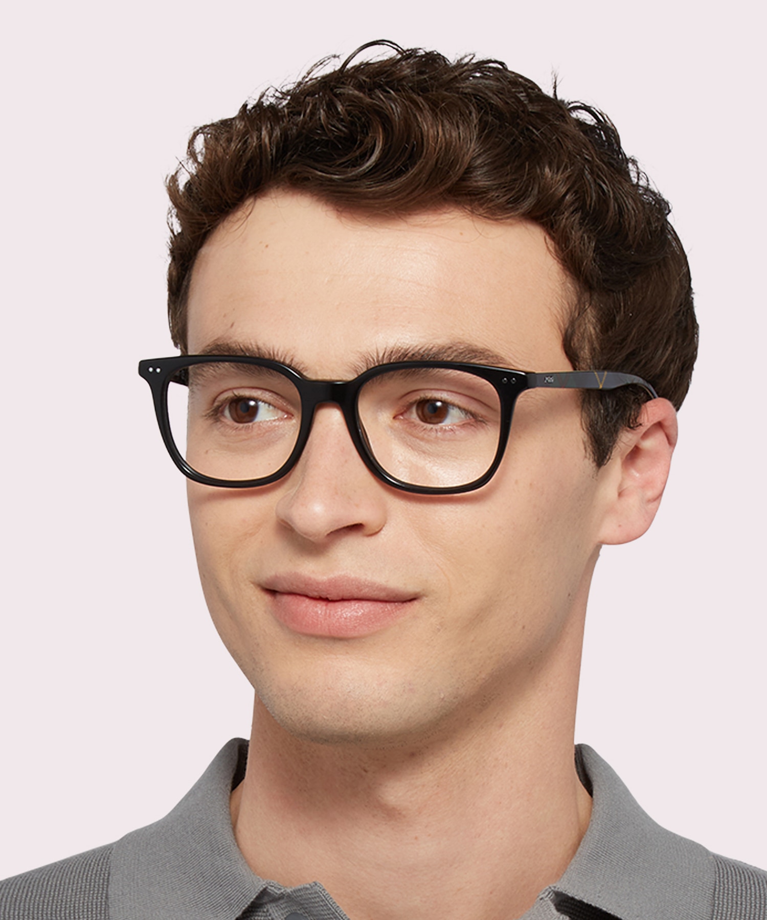 PH2256 Shiny Black AcetateSunglass Frames for Men for Glasses Direct