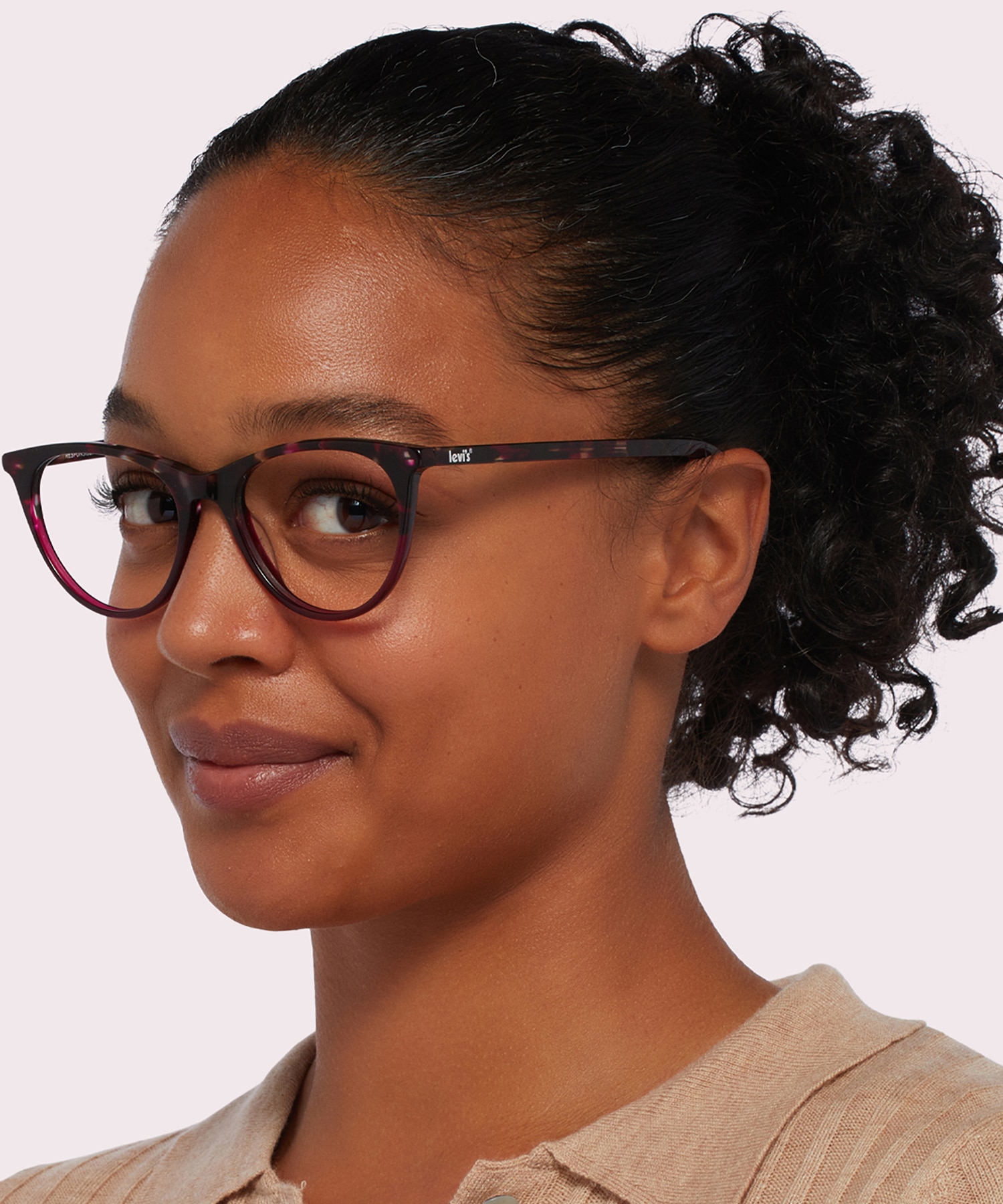 LV 1034 Tortoise AcetateEyeglass Frames for Women for Glasses Direct