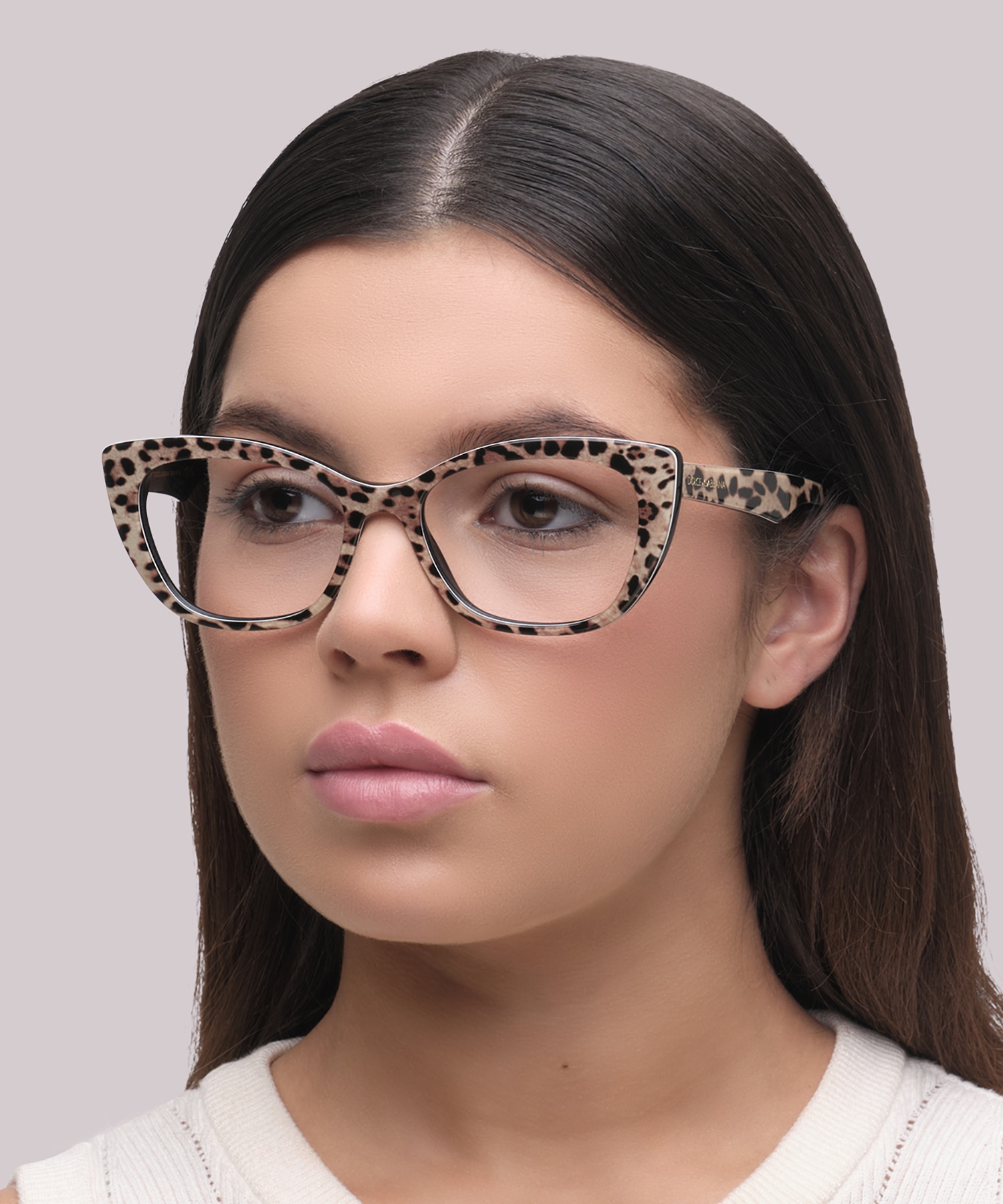 DG3360 Leo Brown & Black AcetateEyeglass Frames for Women for Glasses Direct