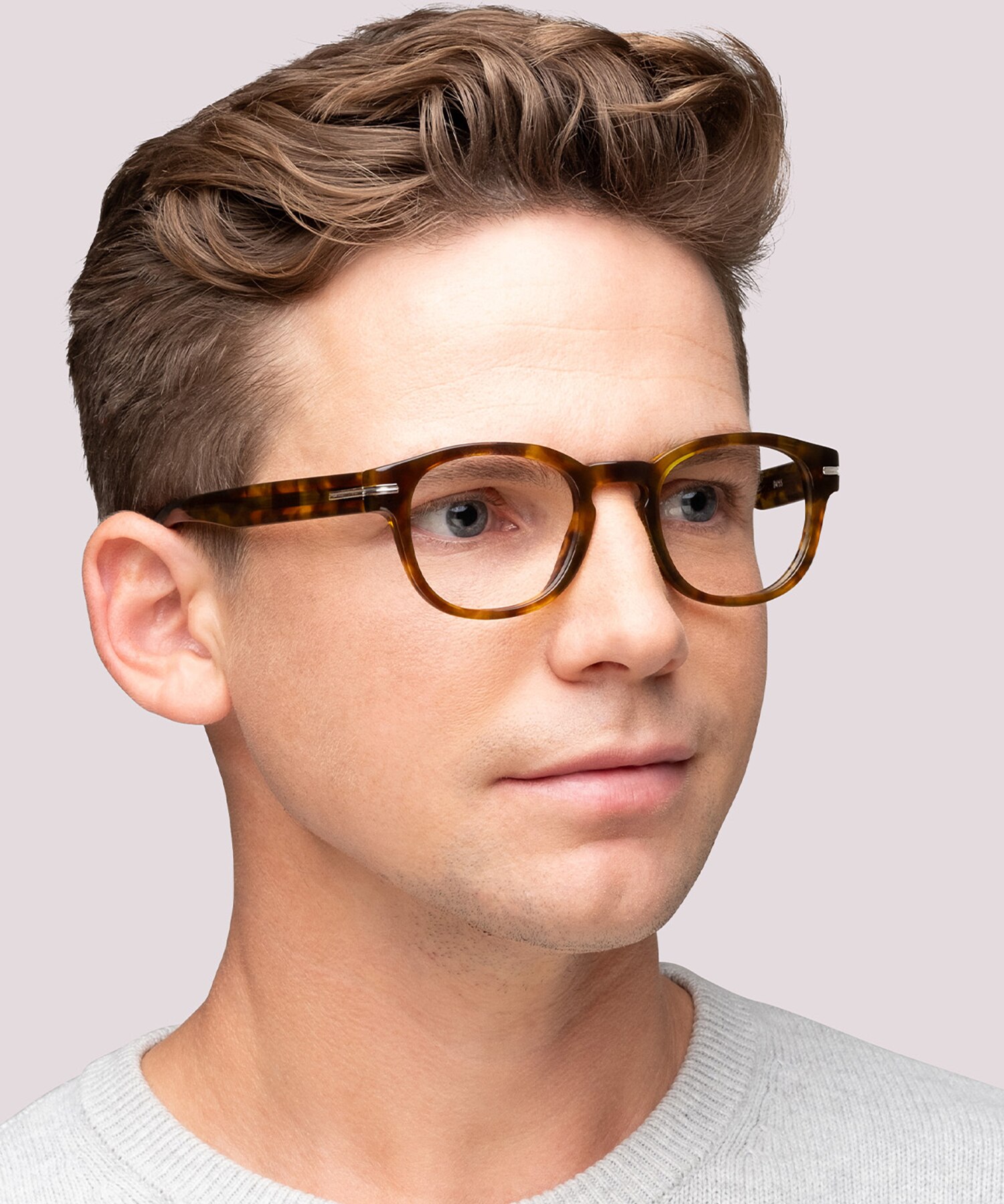 BOSS 1504 Brown AcetateSunglass Frames for Men for Glasses Direct