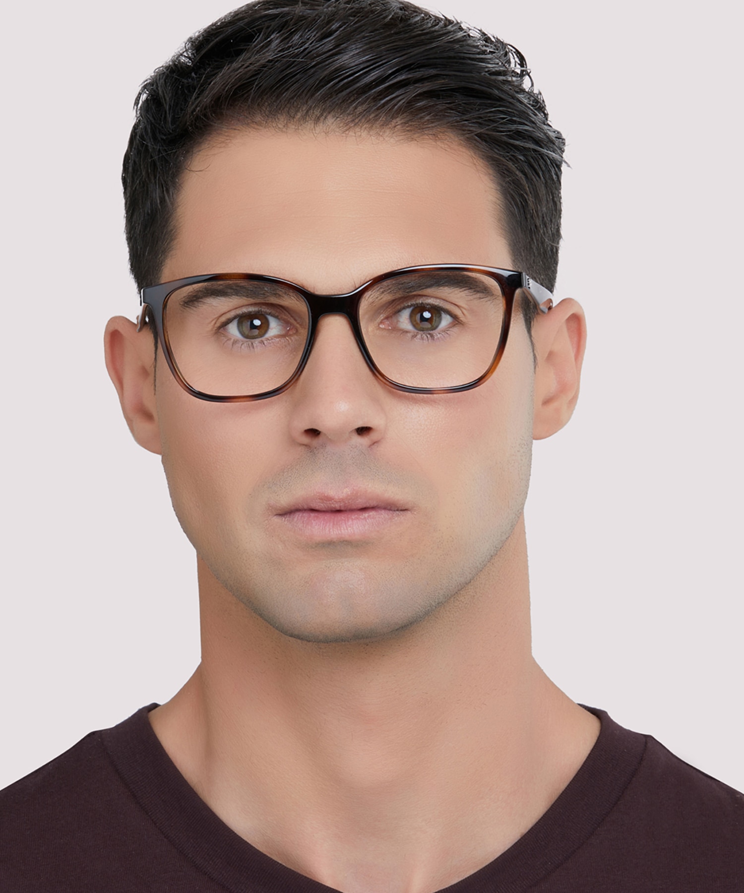 RB7066 Optics Havana PlasticEyeglass Frames for Men for Glasses Direct