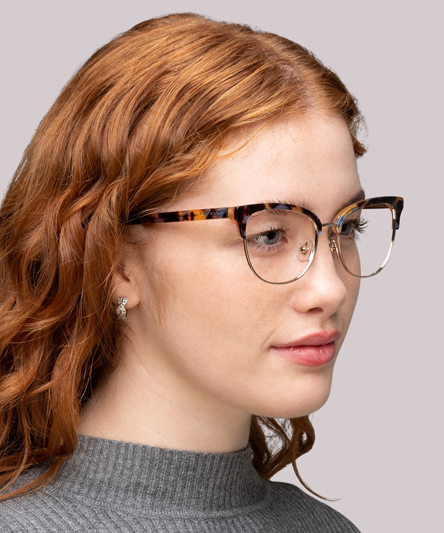 Paityn/G Light Tortoise MetalEyeglass Frames for Women for Glasses Direct