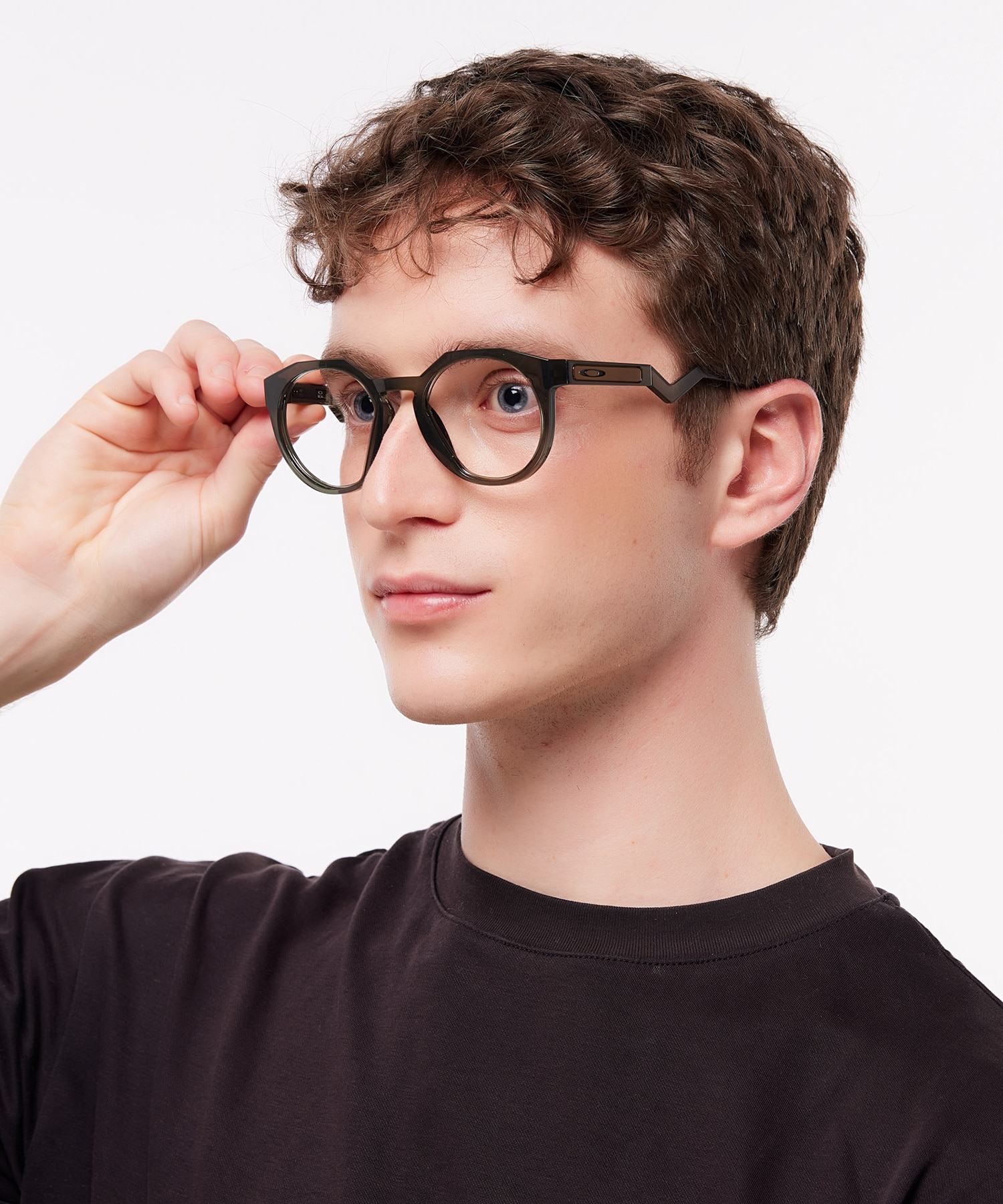 Hstn Olive Ink PlasticEyeglass Frames for Men for Glasses Direct