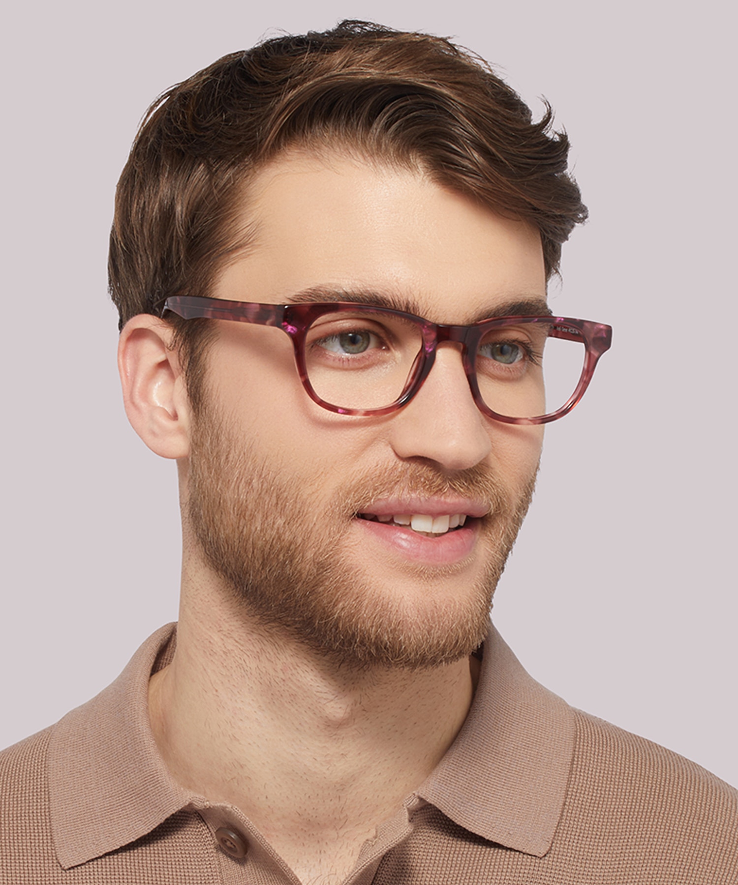 Andi Garnet AcetateEyeglass Frames for Men for Glasses Direct