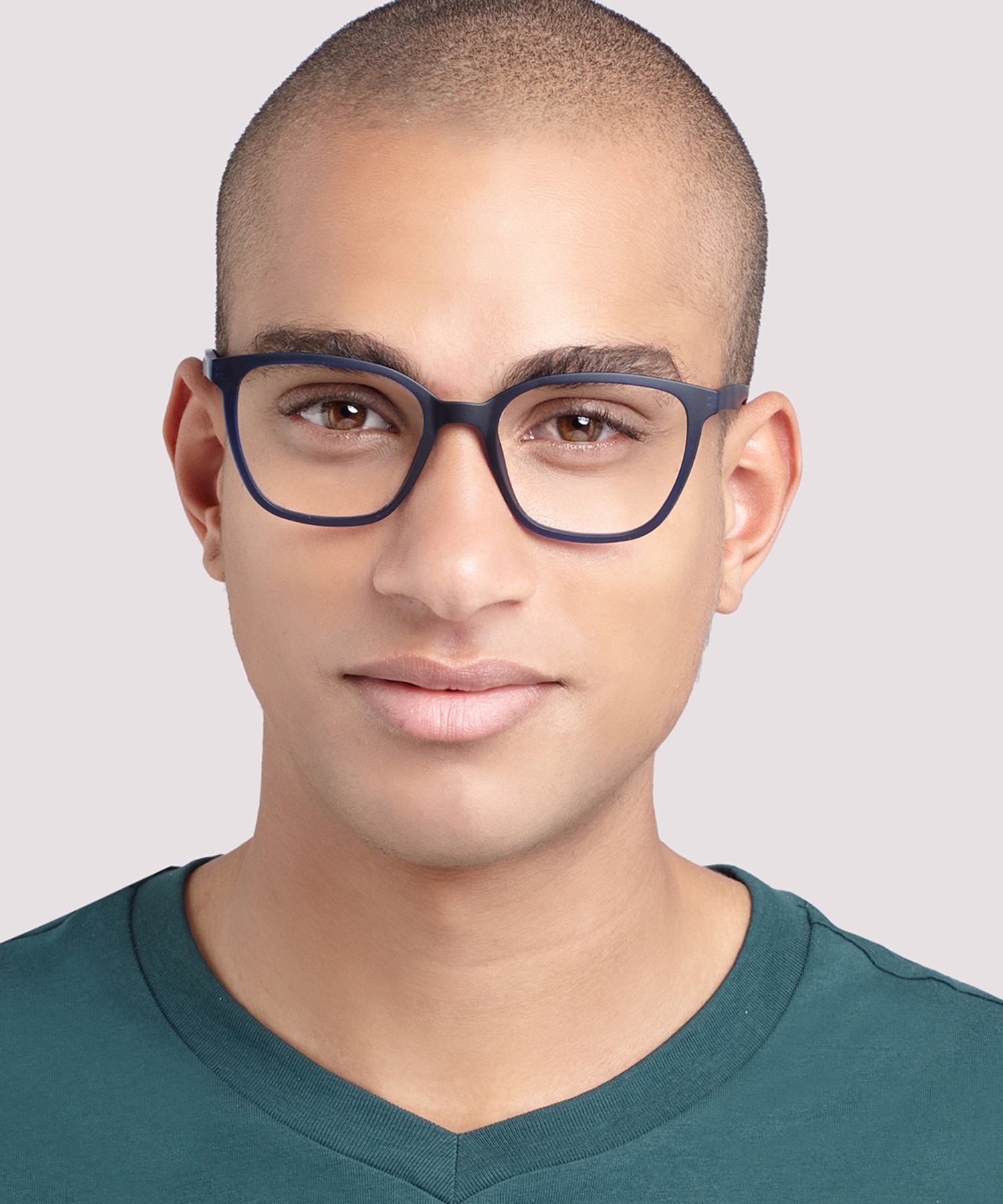 Bentley Matte Blue PlasticEyeglass Frames for Men for Glasses Direct