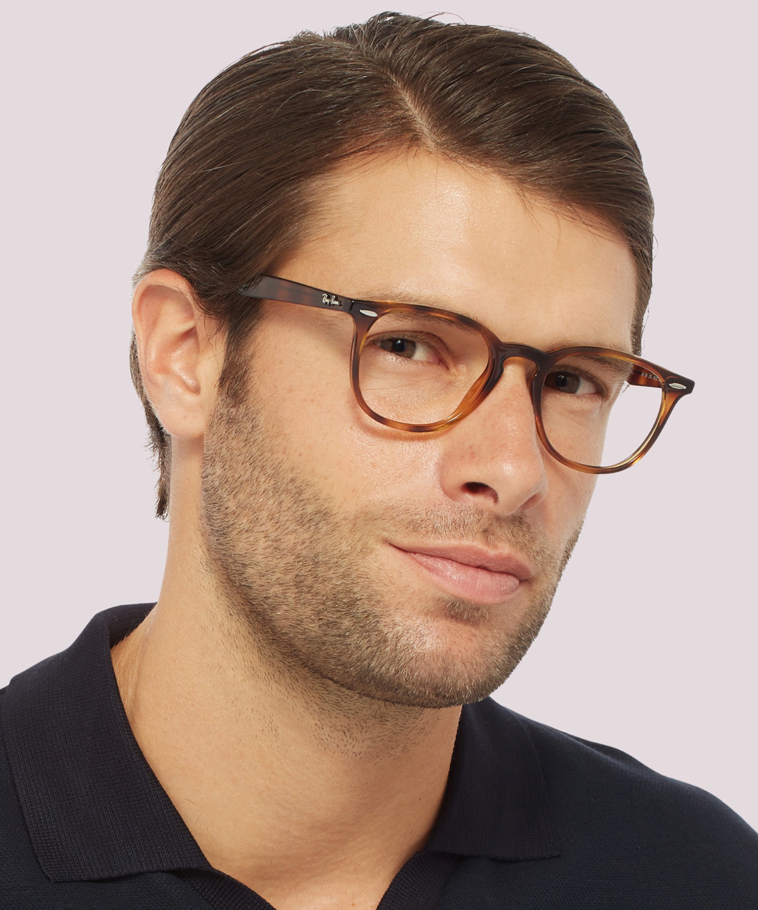 RB7159 Optics Havana PlasticEyeglass Frames for Men for Glasses Direct