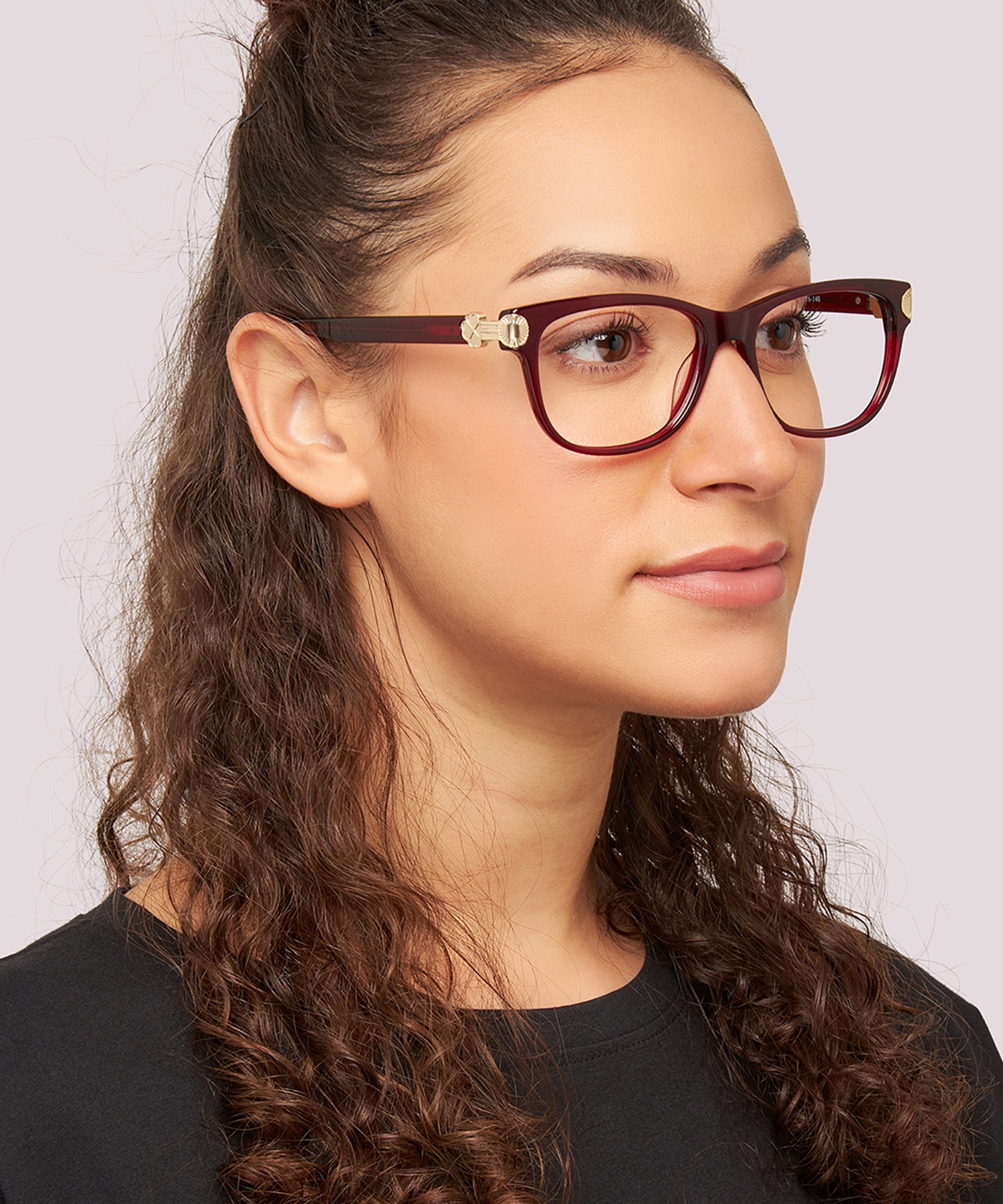 Evelyn Milky Burgundy AcetateEyeglass Frames for Women for Glasses Direct