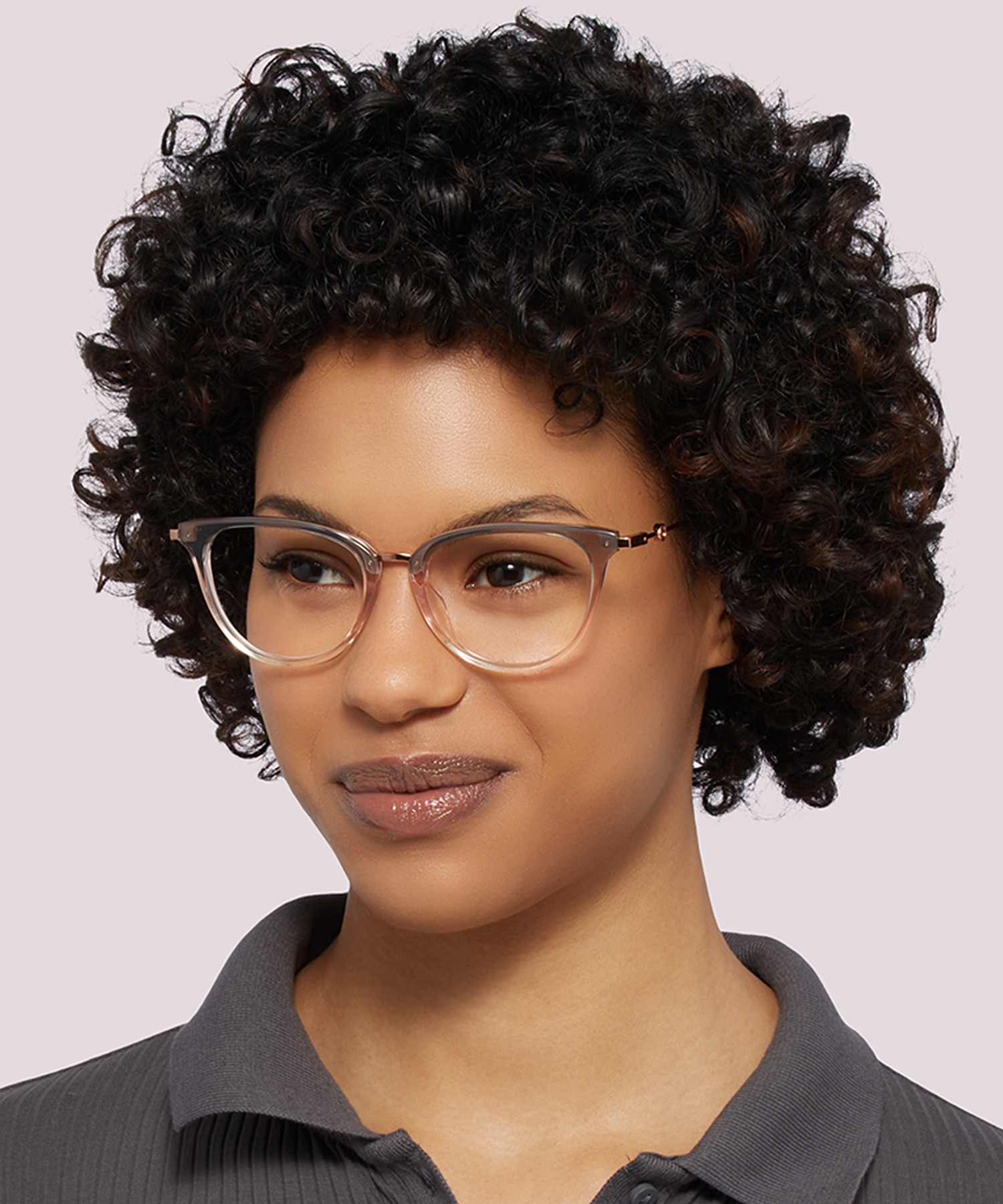 Valencia/G Grey Gold AcetateEyeglass Frames for Women for Glasses Direct