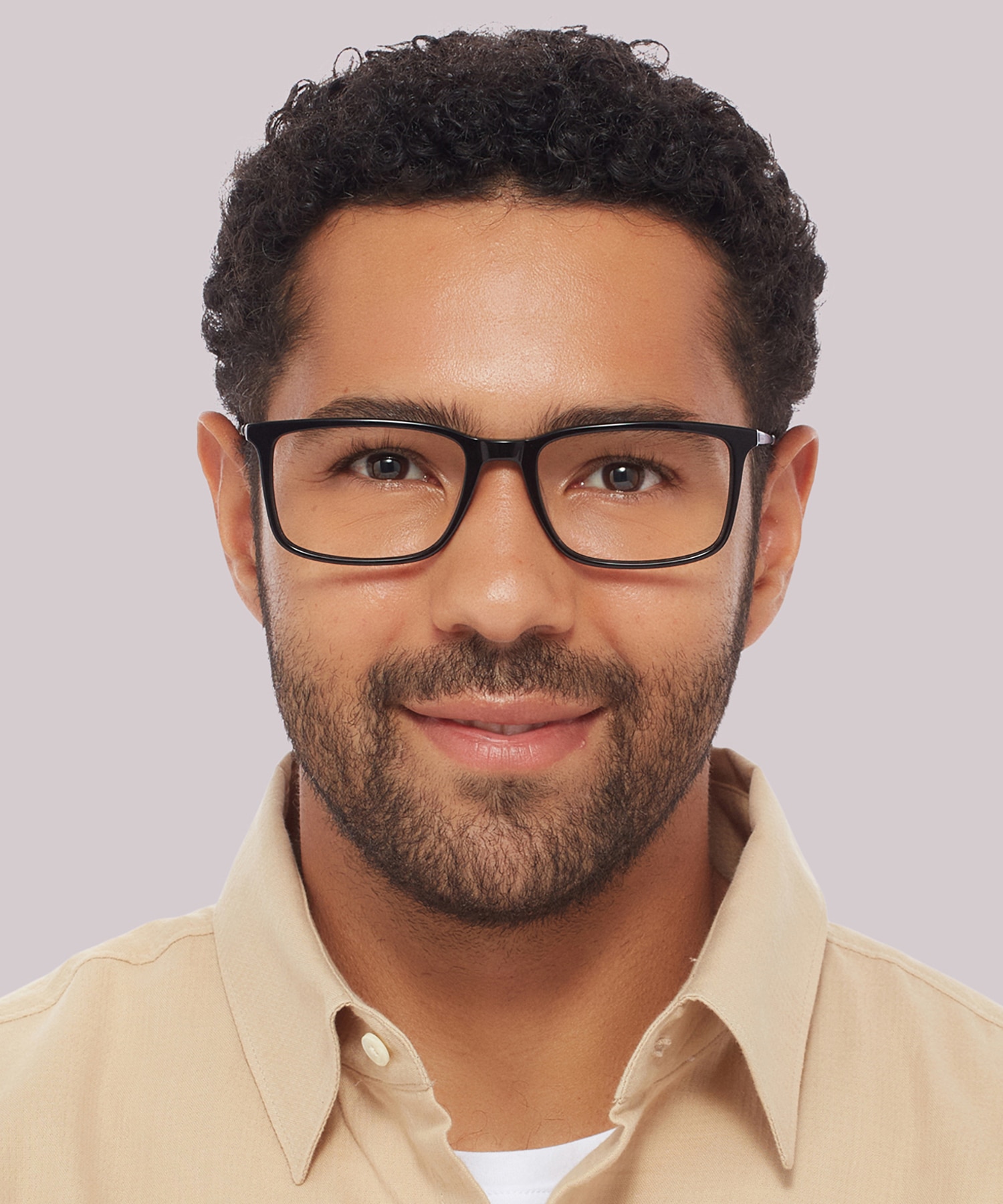 Chester BN Black MetalEyeglass Frames for Men for Glasses Direct