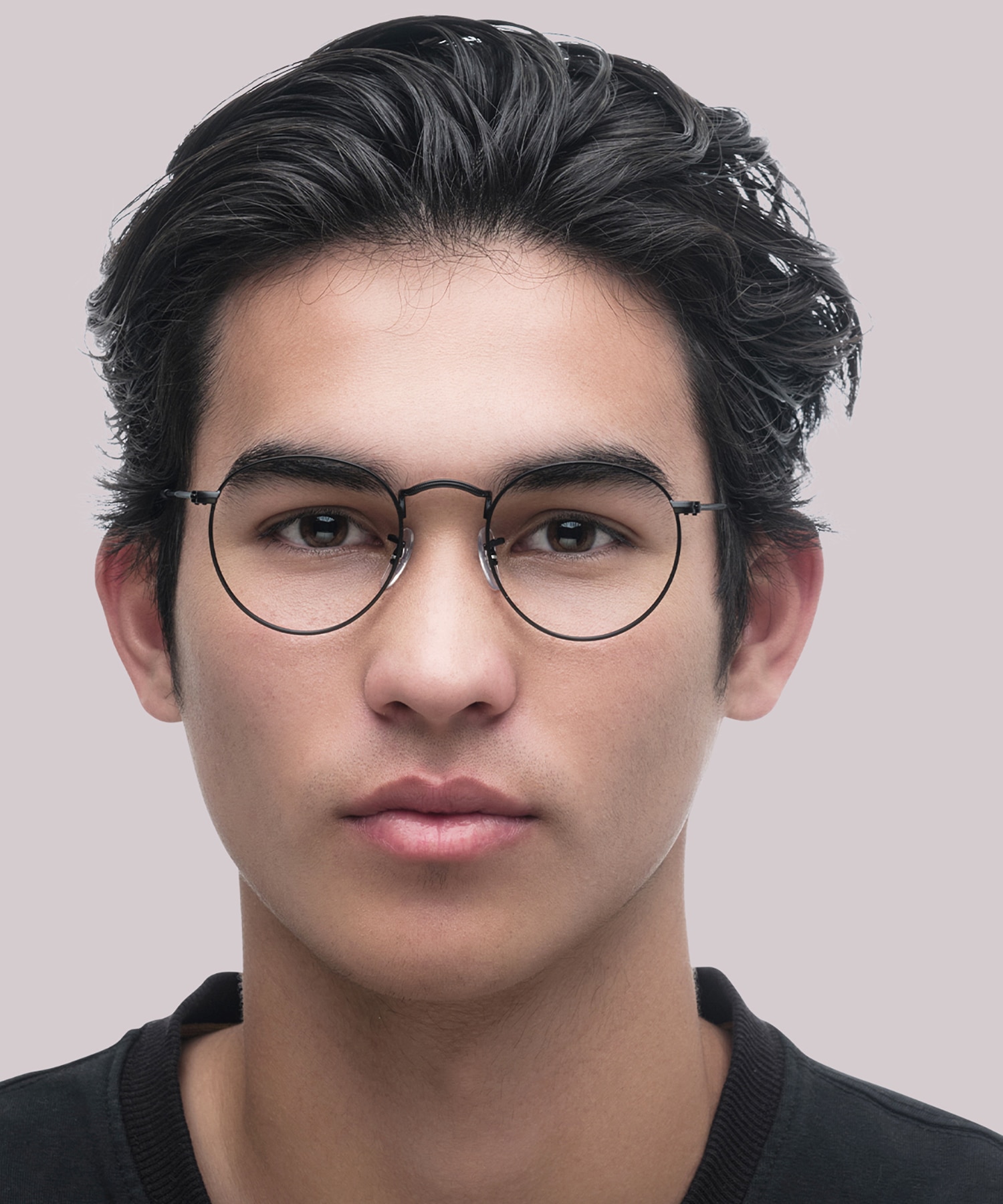 RB3447V Black MetalEyeglass Frames for Men for Glasses Direct