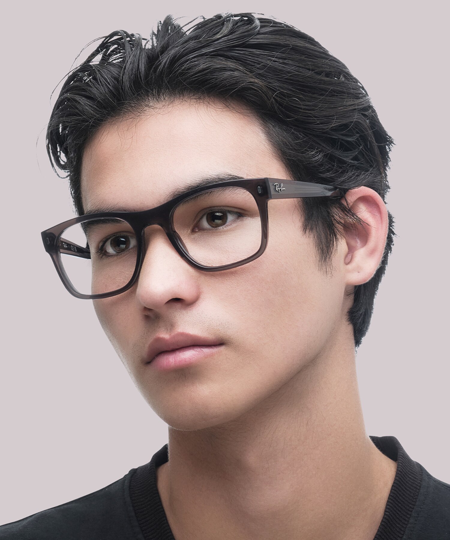 RB7228 Opal Dark Grey PlasticSunglass Frames for Men for Glasses Direct