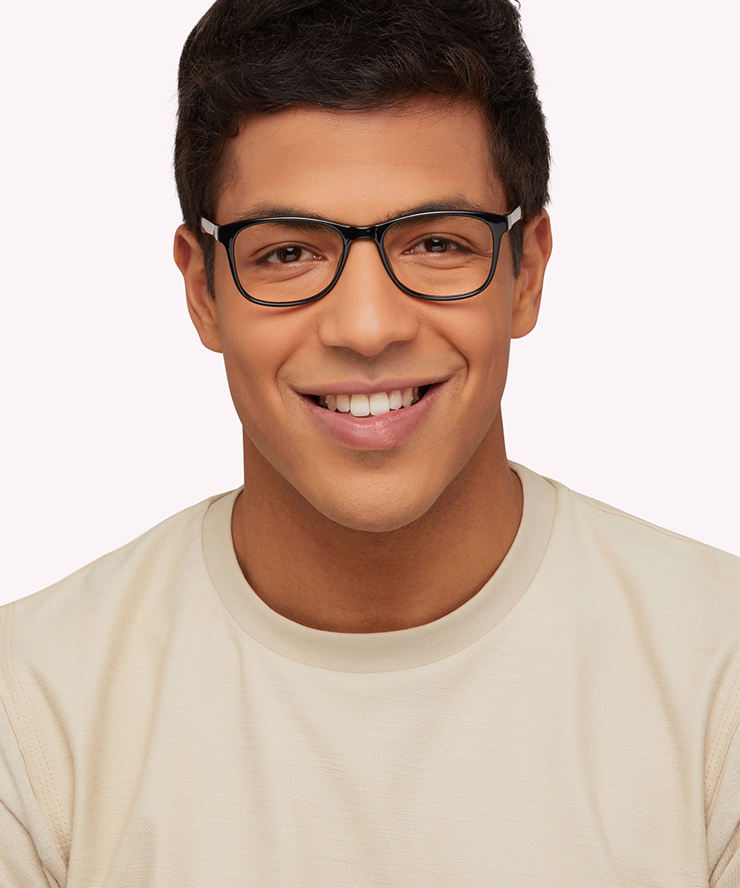 Drew Black PlasticEyeglass Frames for Men for Glasses Direct