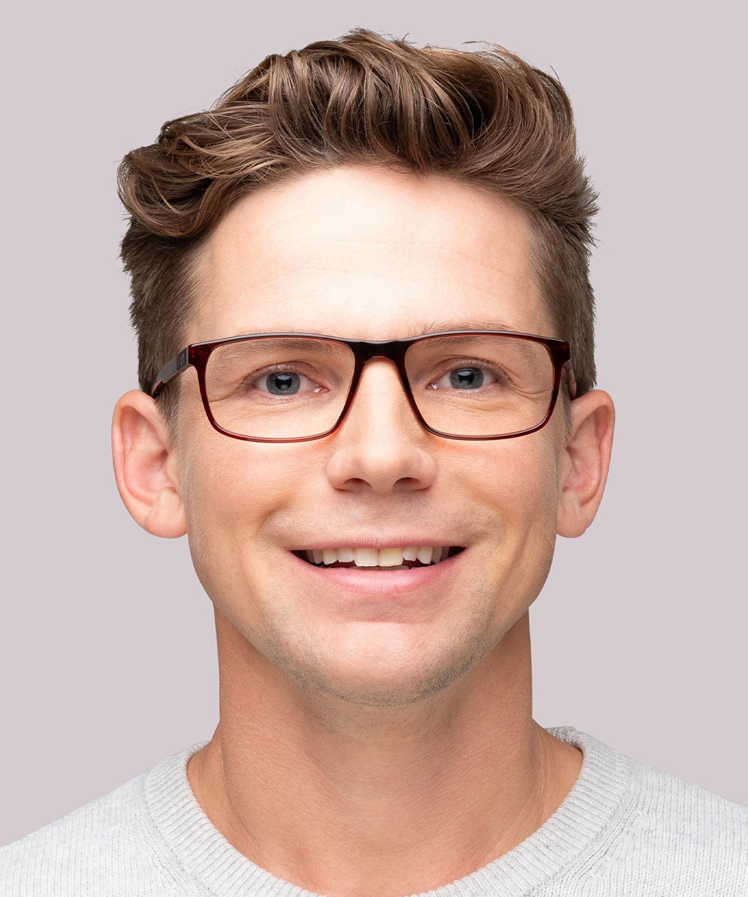 CTO 3013 Red PlasticEyeglass Frames for Men for Glasses Direct