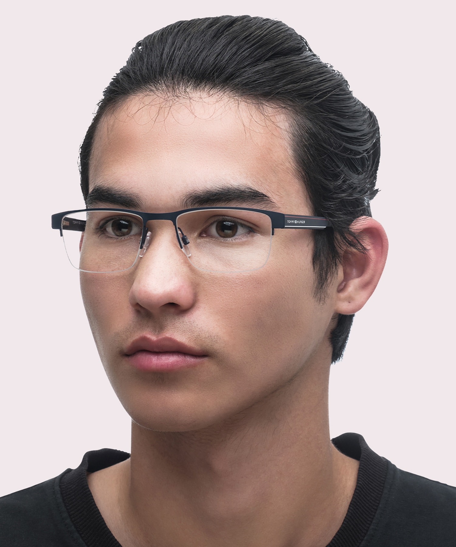 TH 1996 Blue MetalEyeglass Frames for Men for Glasses Direct