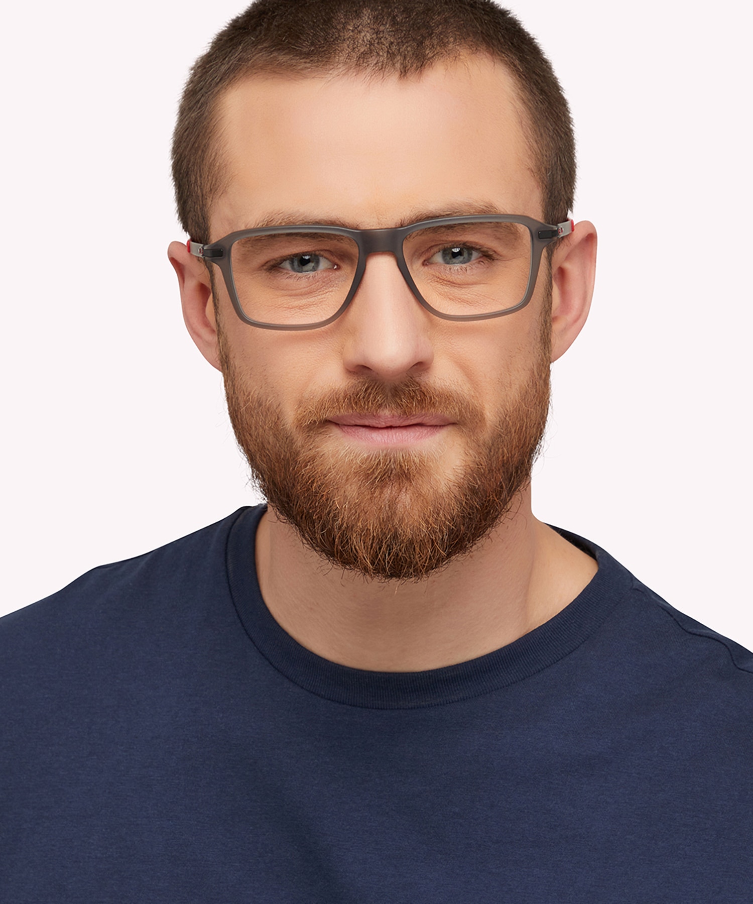 Wheel House Satin Grey Smoke PlasticEyeglass Frames for Men for Glasses Direct