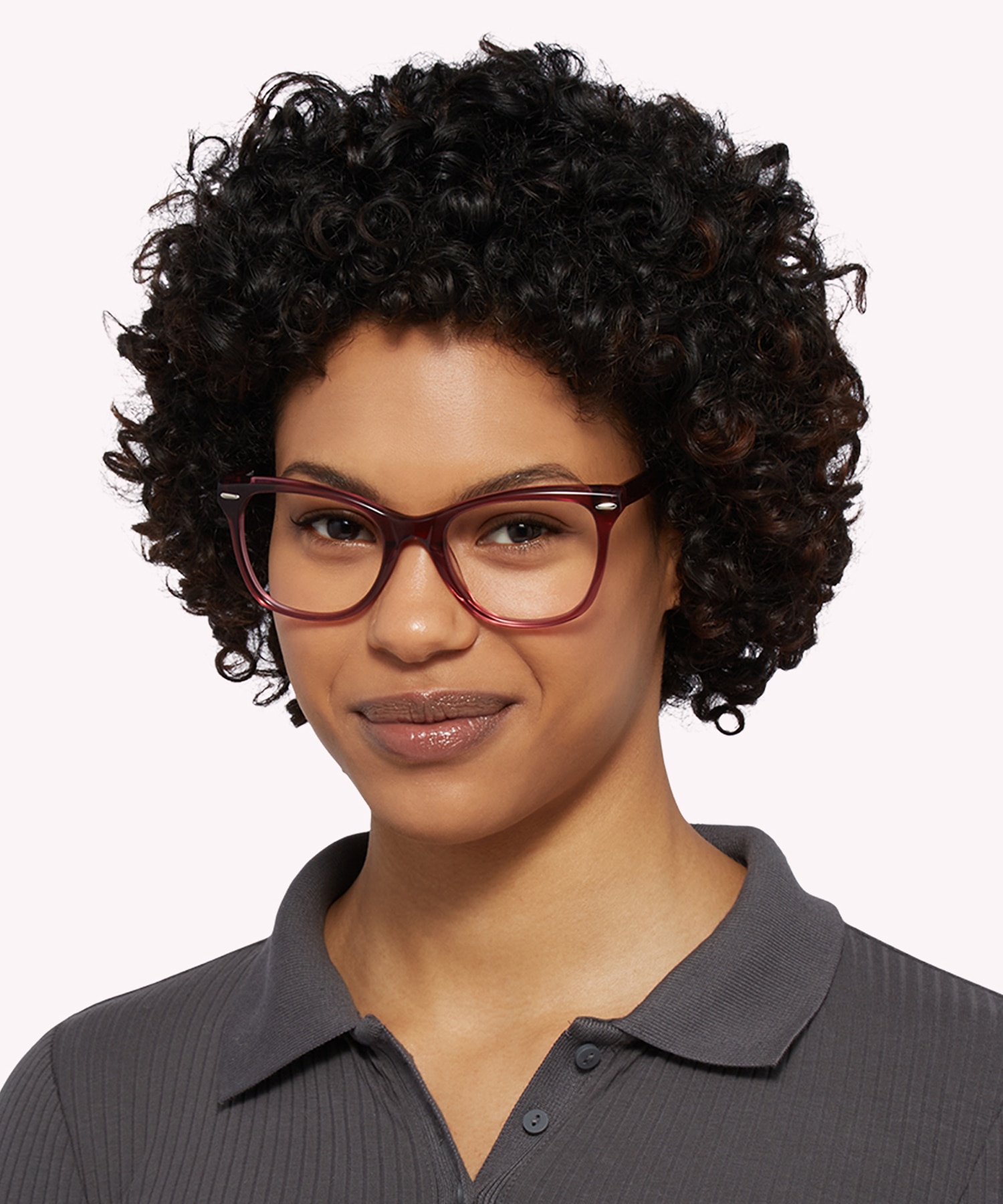 Grazia Crystal Pink AcetateEyeglass Frames for Women for Glasses Direct