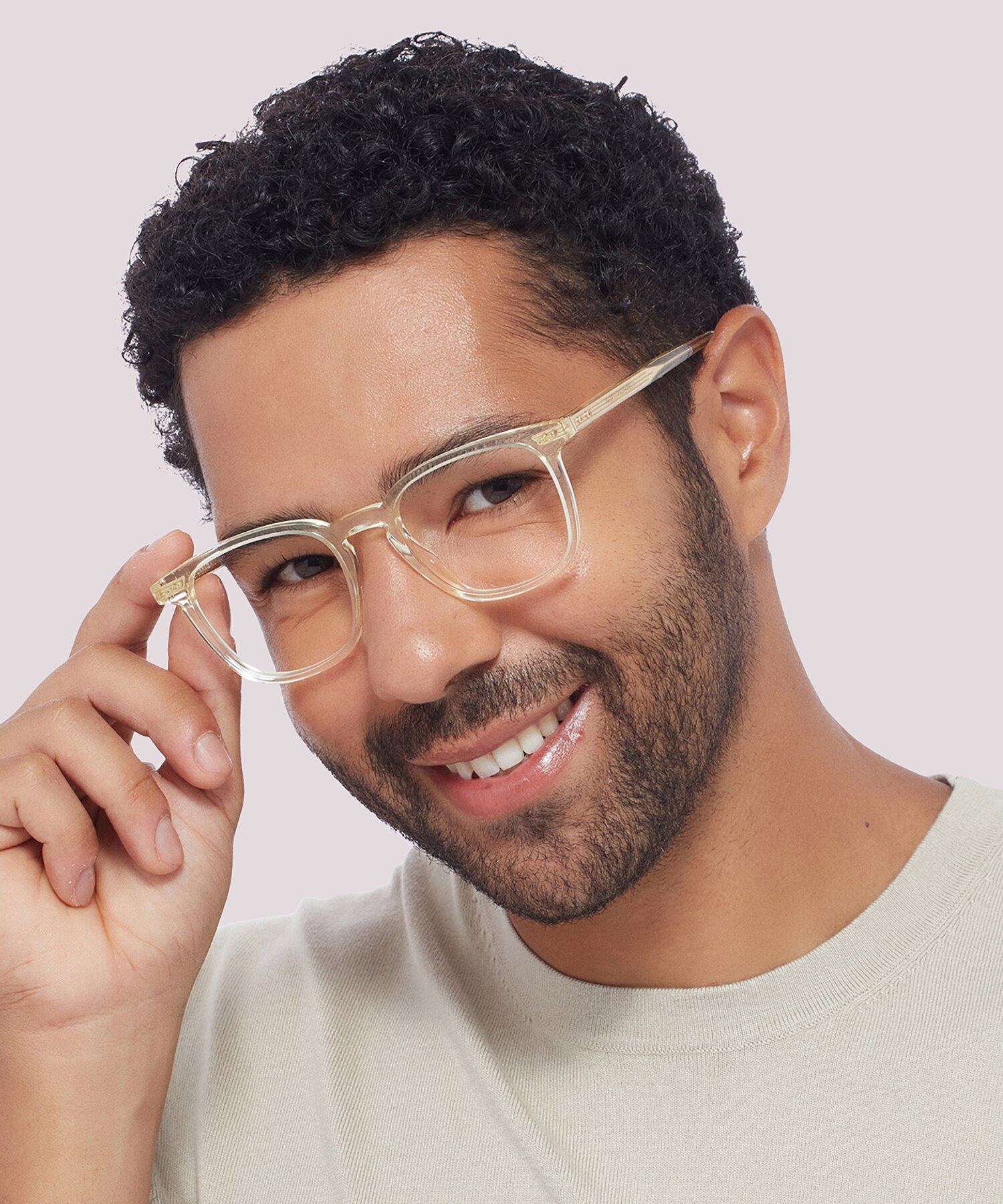 TH 1814 Yellow AcetateEyeglass Frames for Men for Glasses Direct