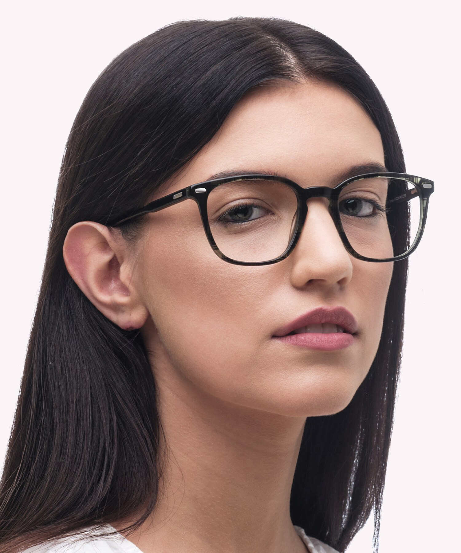 Harlesden Crystal Green Tartan AcetateEyeglass Frames for Women for Glasses Direct