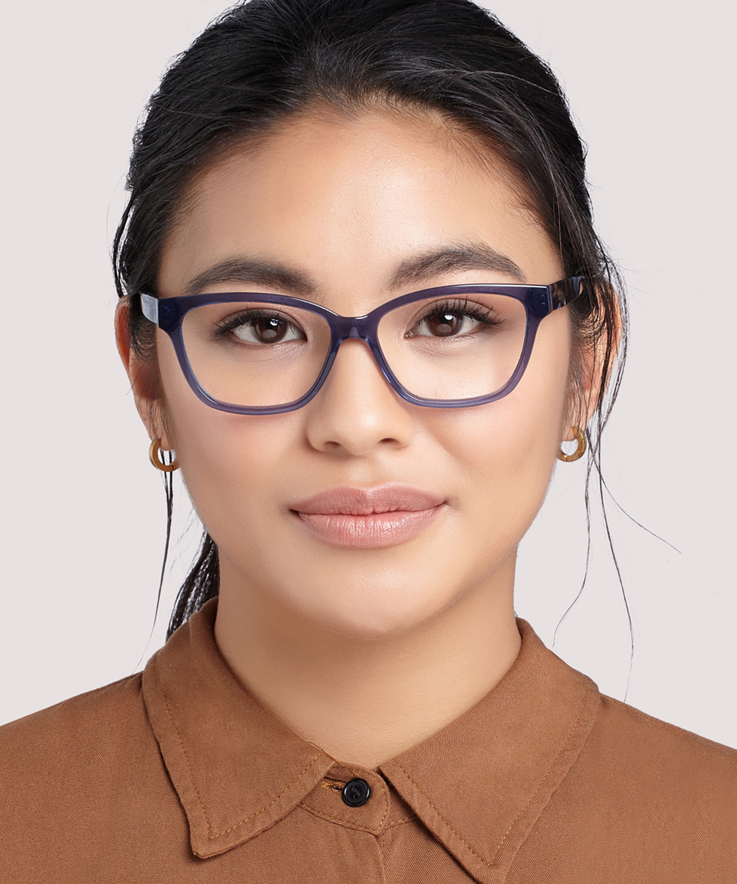 Clara Blue AcetateEyeglass Frames for Women for Glasses Direct