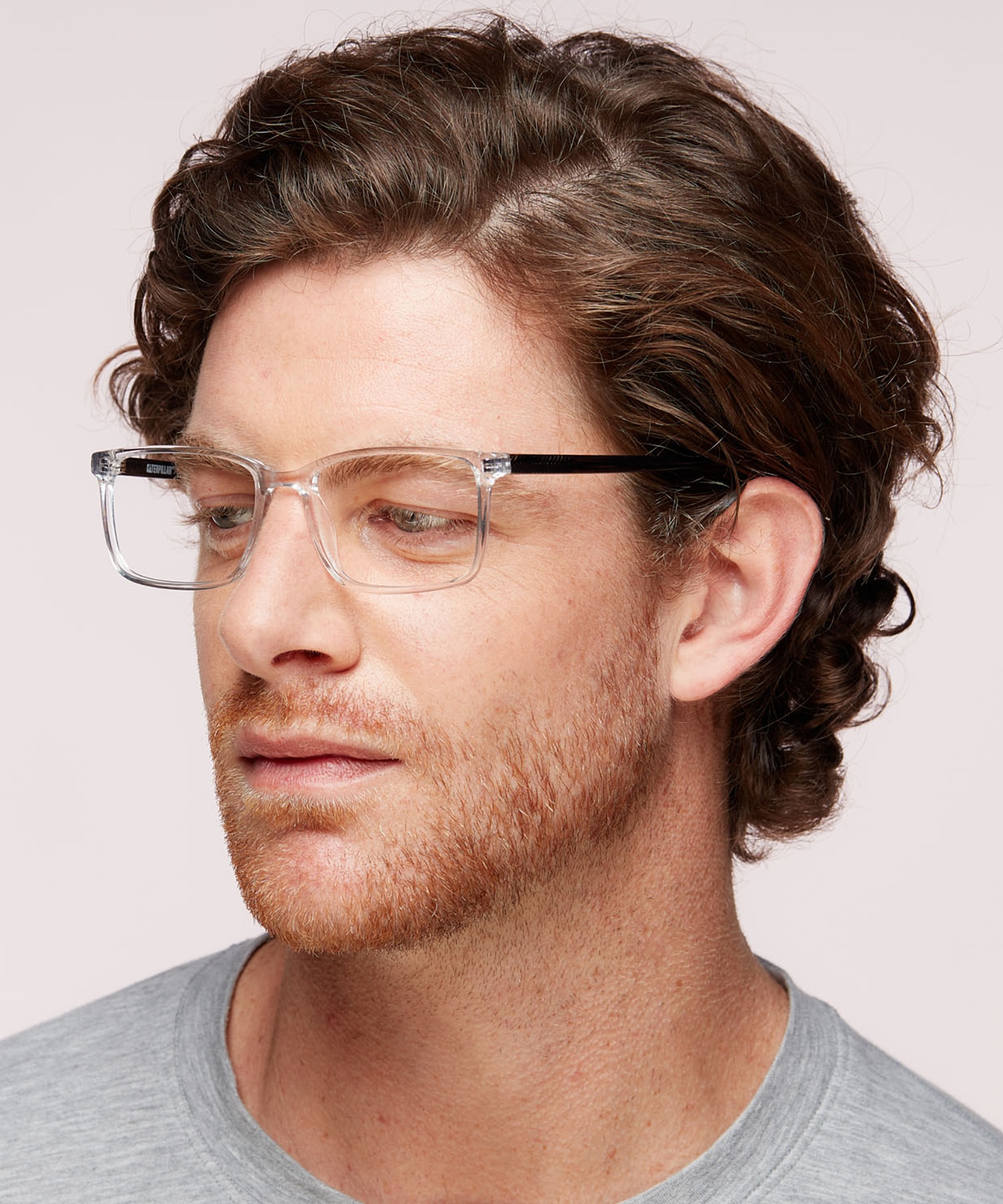 CPO 3530 Grey MetalEyeglass Frames for Men for Glasses Direct