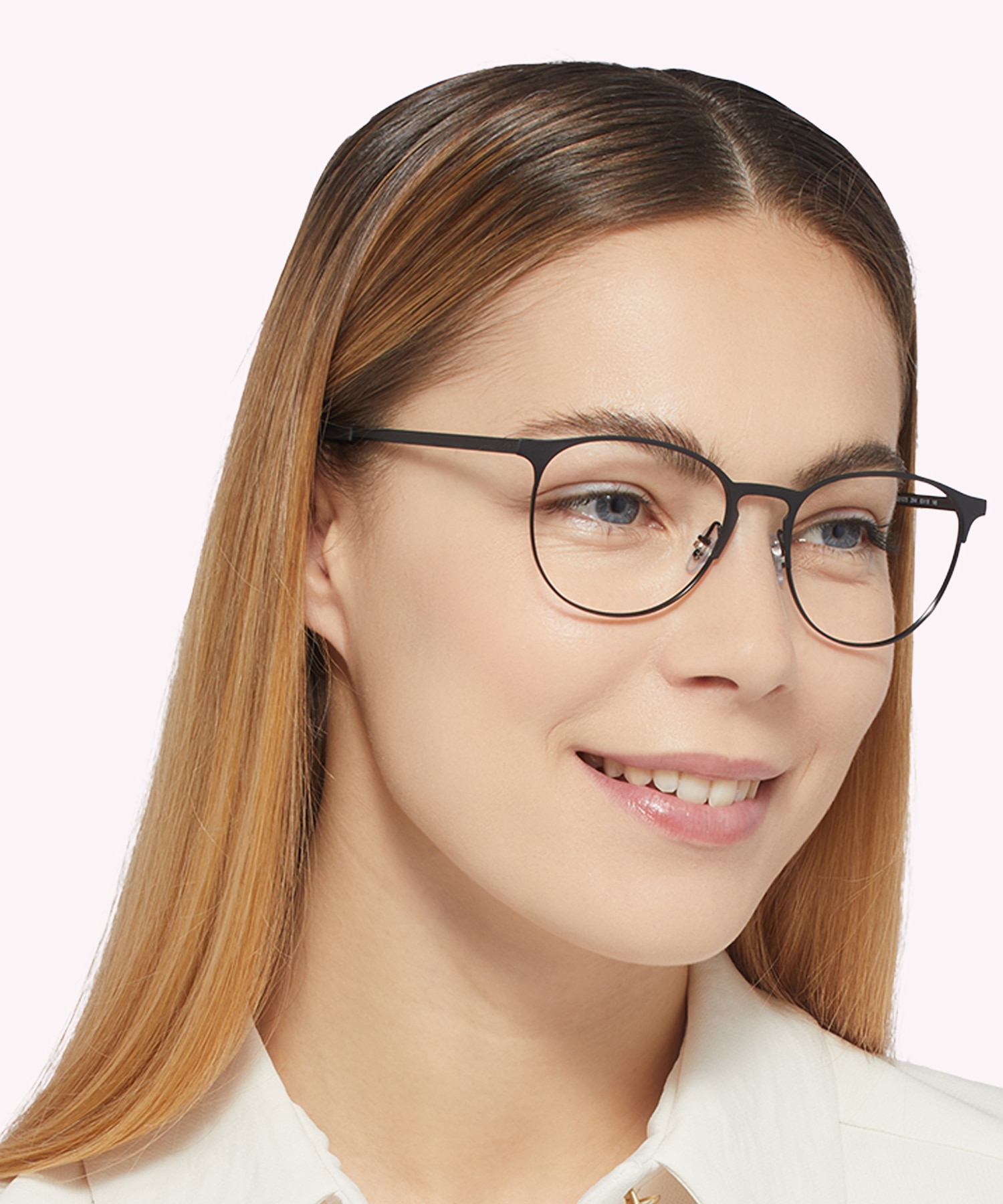 RB6375 Optics Black MetalEyeglass Frames for Women for Glasses Direct