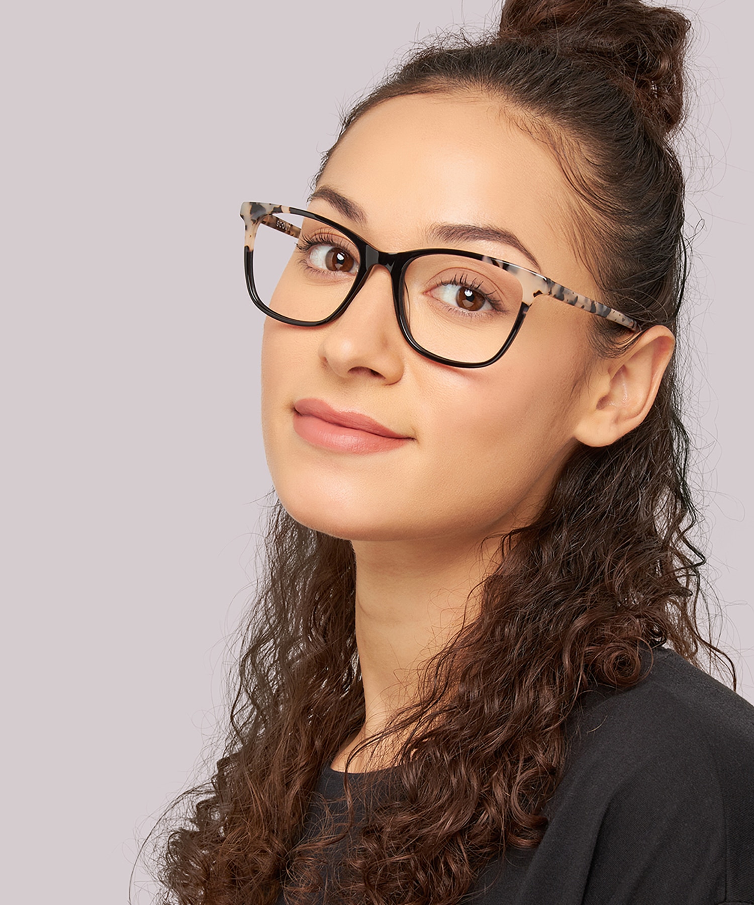 Dakota Black & Havana AcetateEyeglass Frames for Women for Glasses Direct