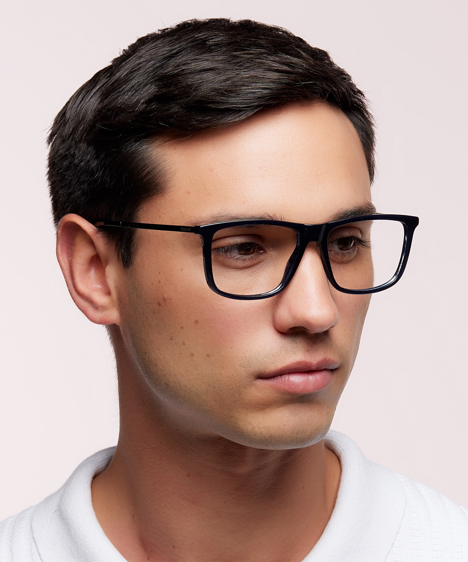 PLD D497 Blue PlasticEyeglass Frames for Men for Glasses Direct