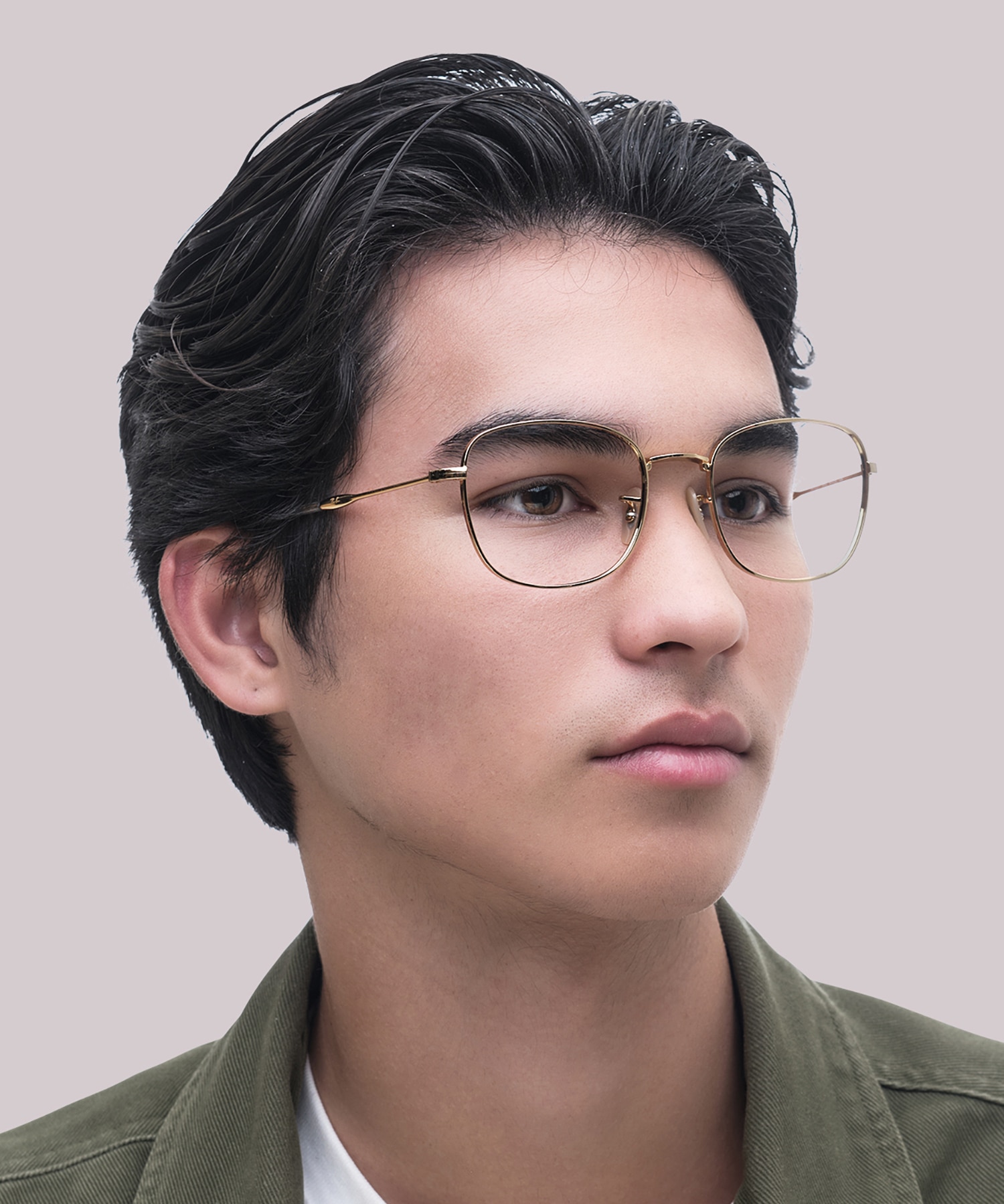 RB6497 Optics Arista Gold MetalEyeglass Frames for Men for Glasses Direct