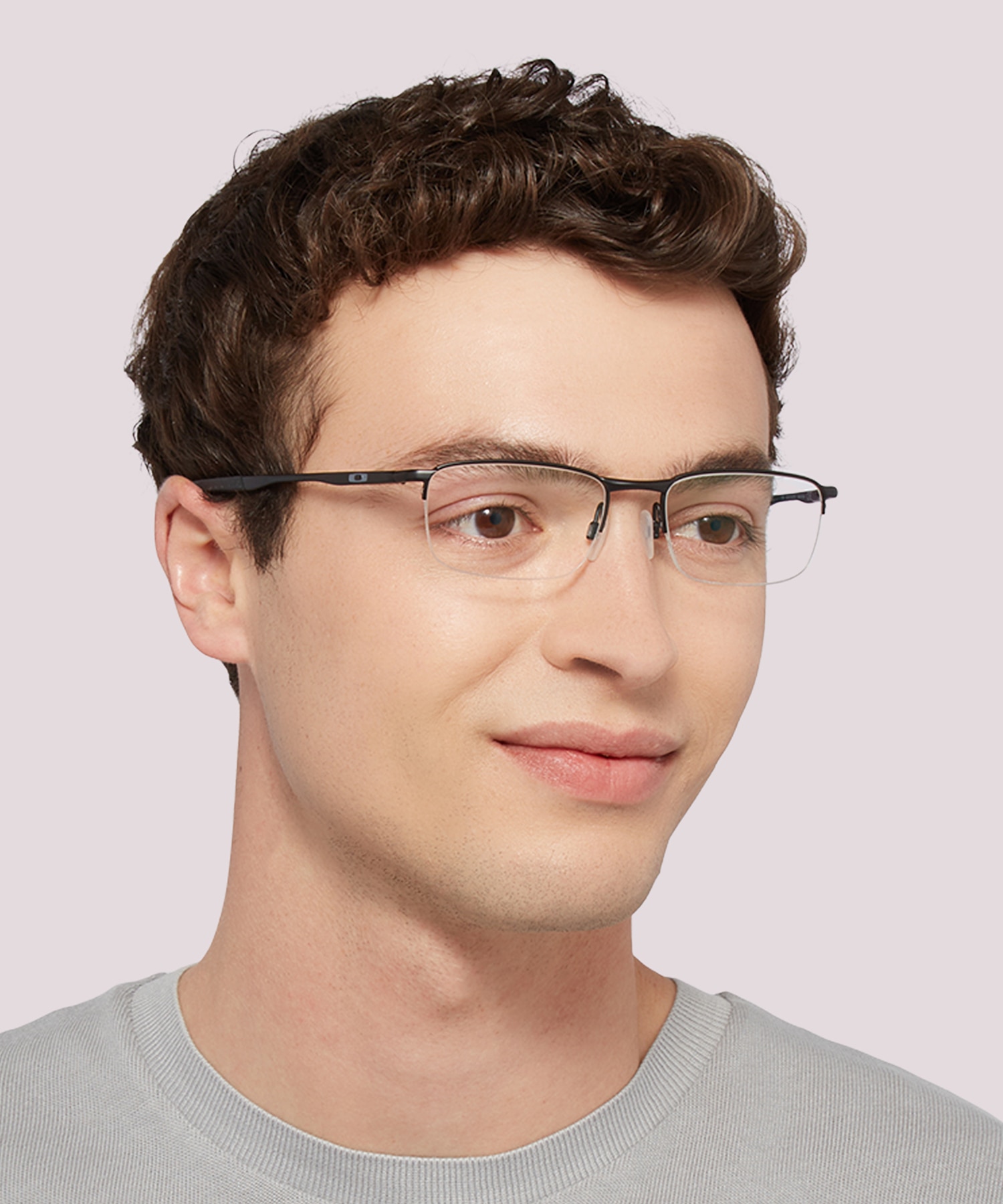 Barrelhouse™ 0.5 Matte Black MetalEyeglass Frames for Men for Glasses Direct