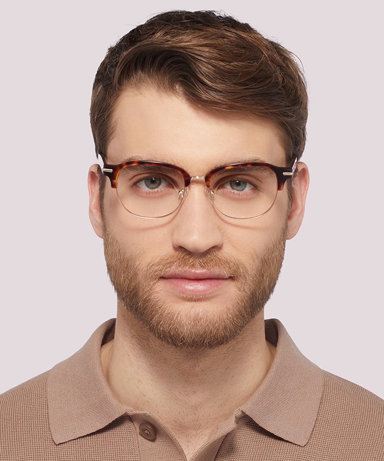 Grange Havana MetalEyeglass Frames for Men for Glasses Direct