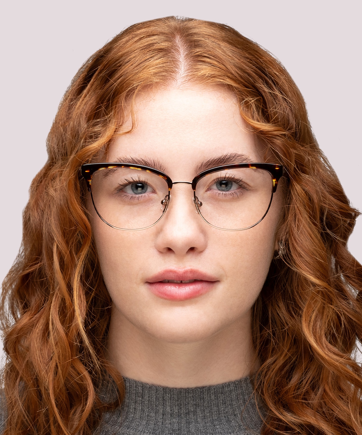 Paityn/G Tortoise MetalEyeglass Frames for Women for Glasses Direct