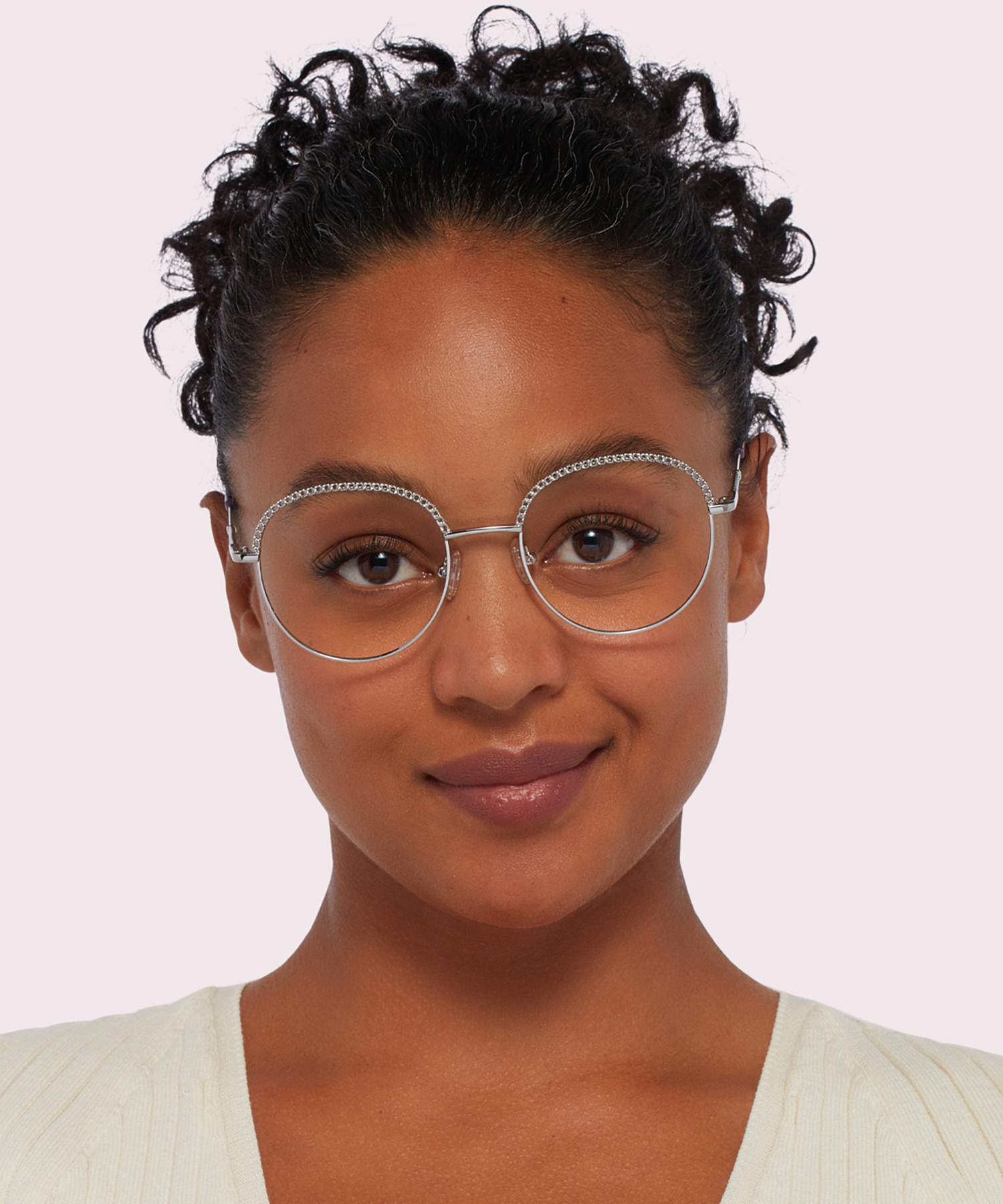 Floss Silver MetalEyeglass Frames for Women for Glasses Direct