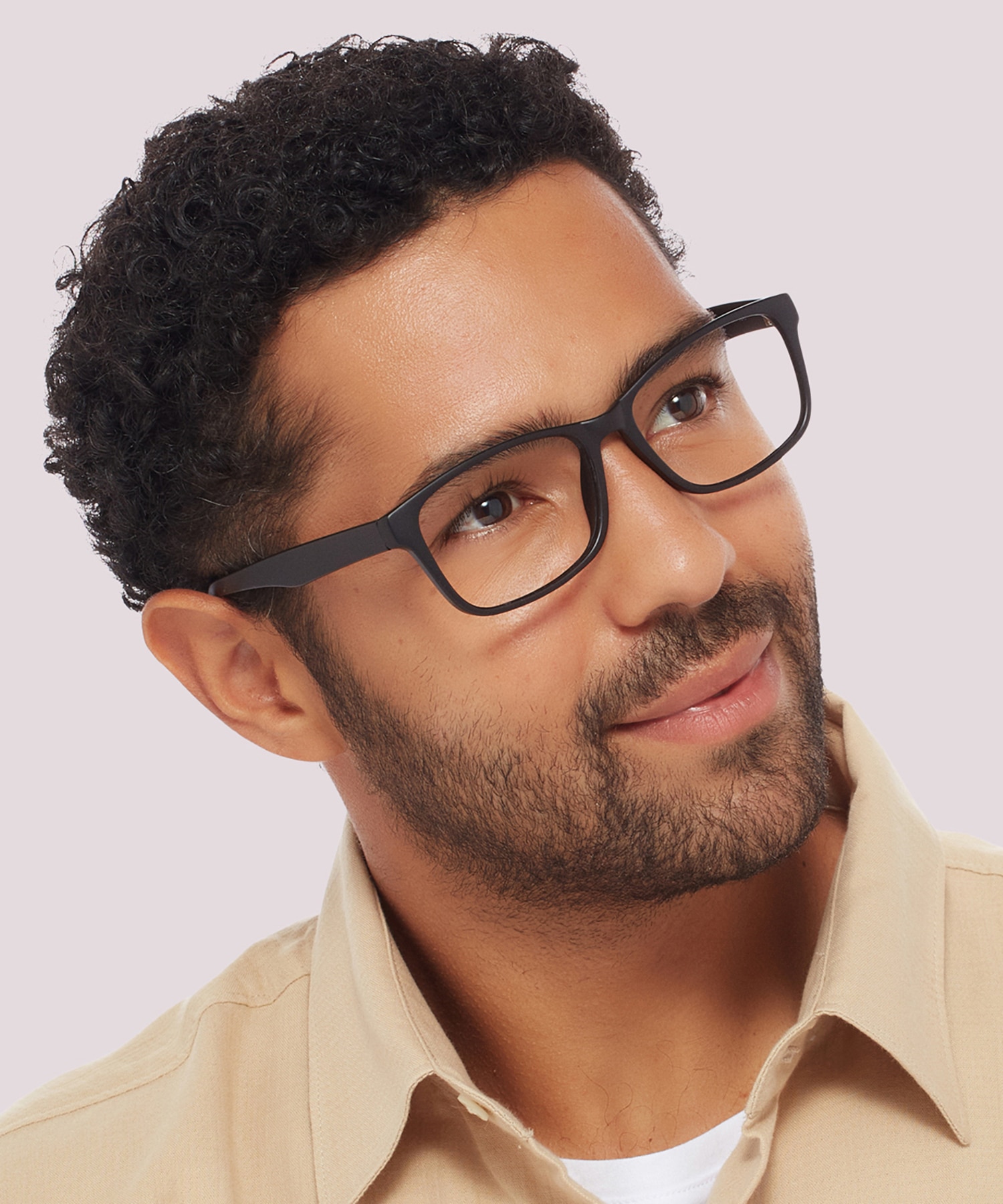 Dario Matte Black PlasticEyeglass Frames for Men for Glasses Direct