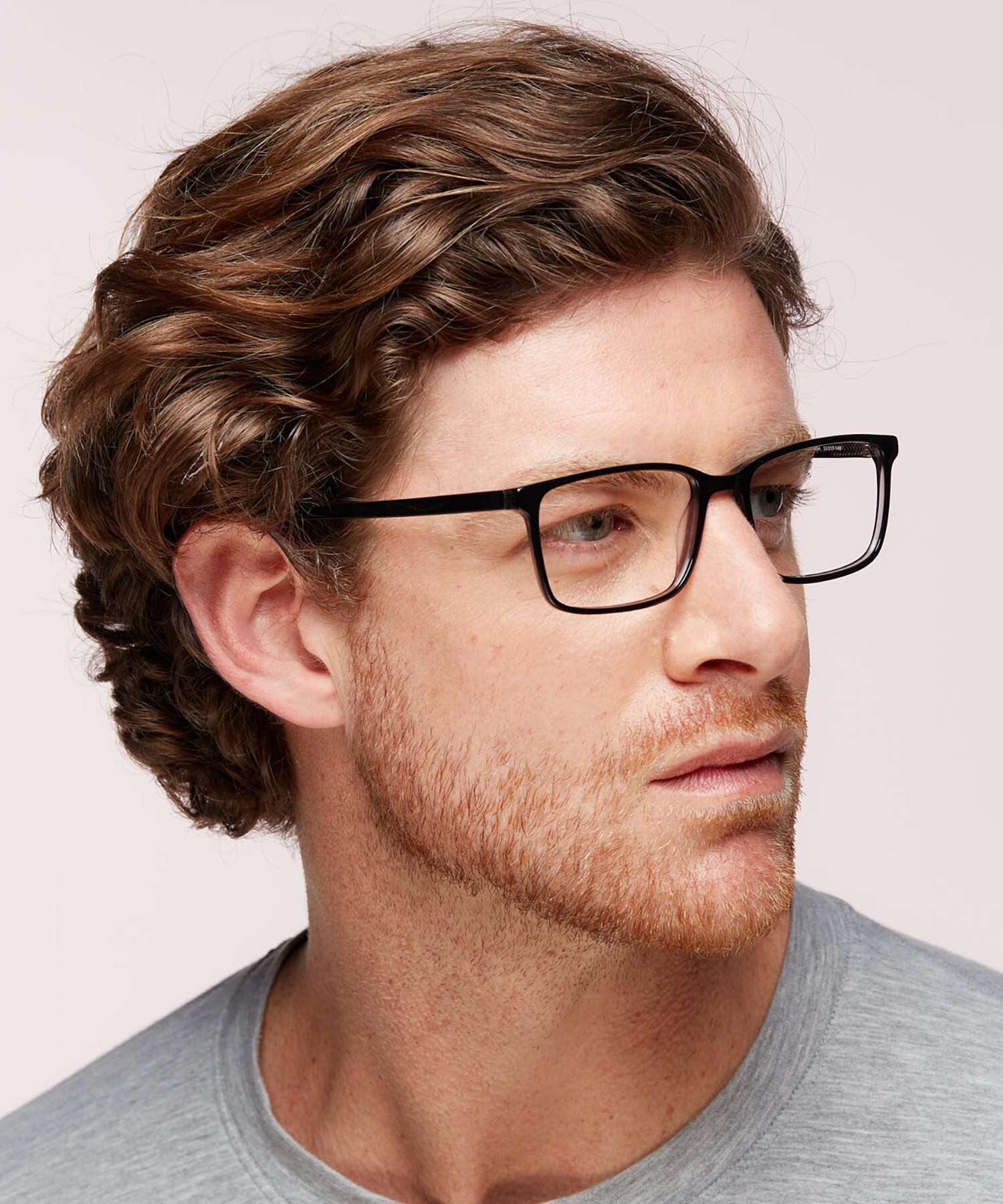 CPO 3530 Black MetalEyeglass Frames for Men for Glasses Direct
