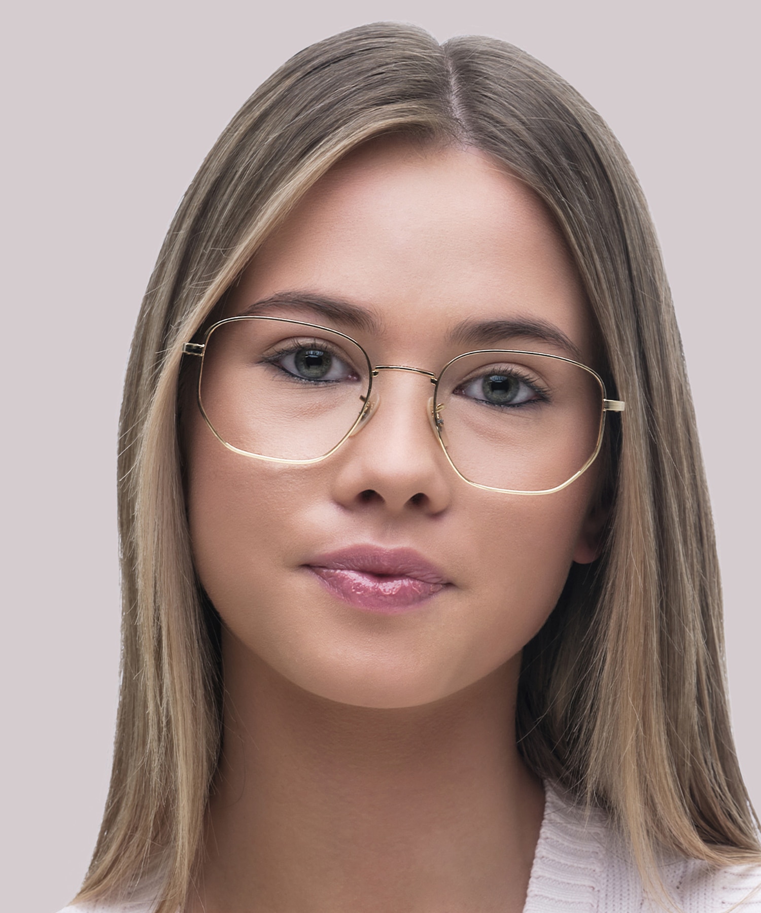 RB6496 Arista Gold MetalEyeglass Frames for Women for Glasses Direct