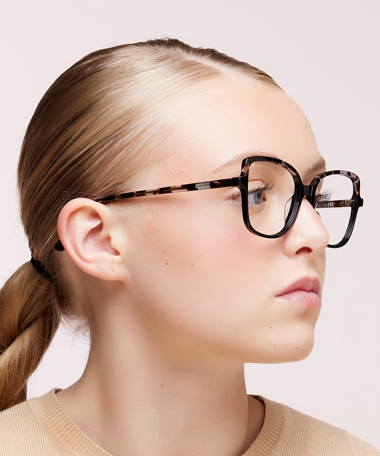 Tropea Black AcetateEyeglass Frames for Women for Glasses Direct