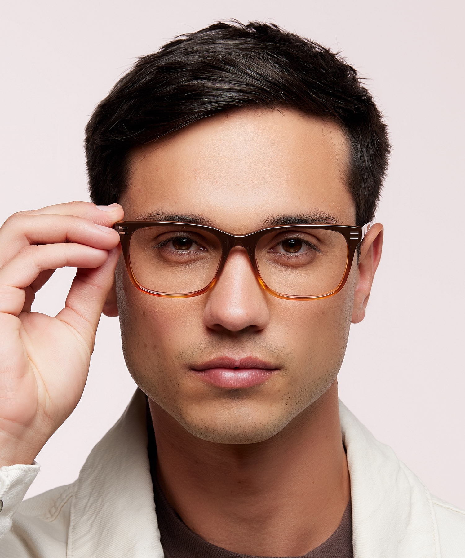 Rialto Brown AcetateEyeglass Frames for Men for Glasses Direct