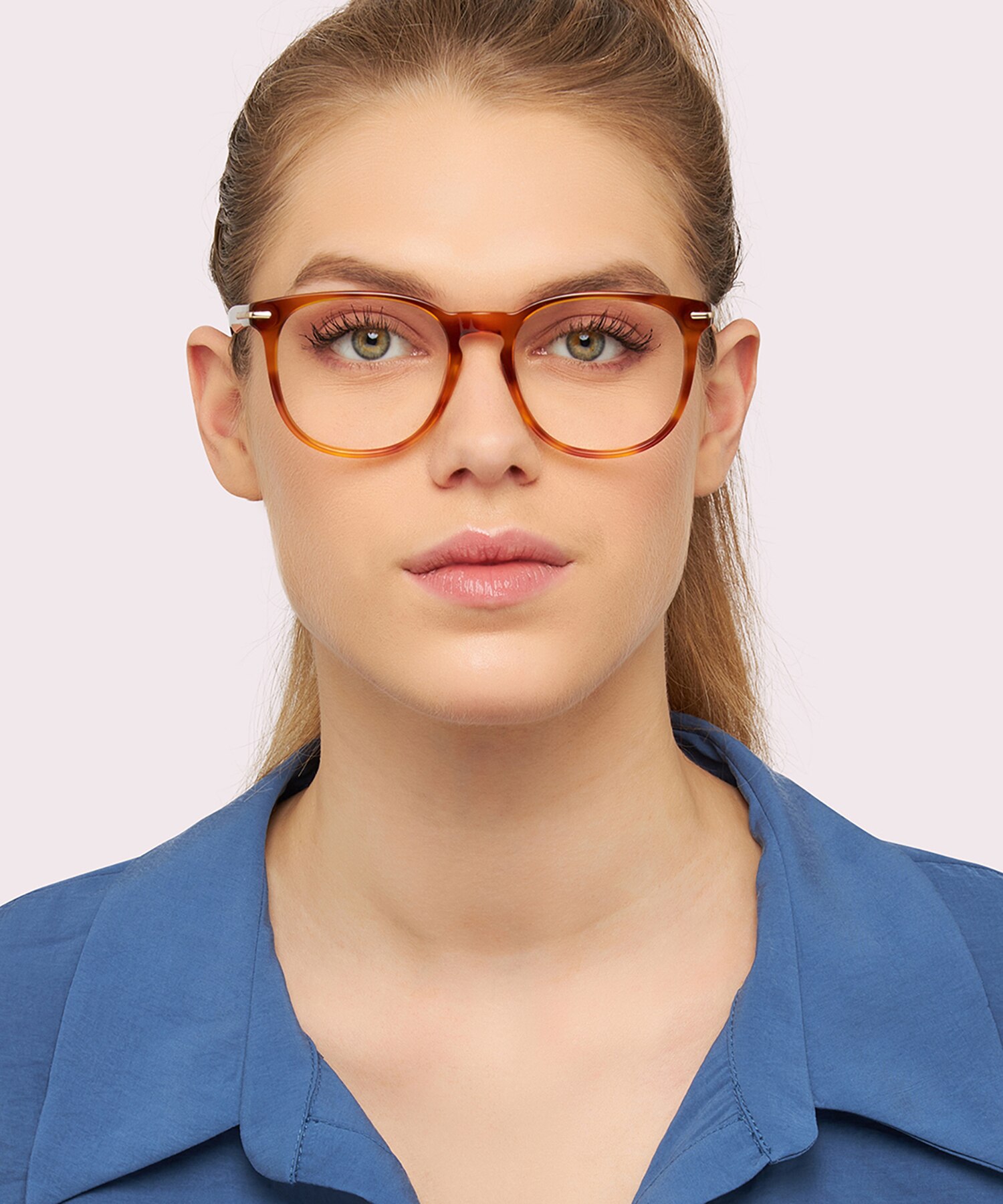 Epping Honey Havana AcetateEyeglass Frames for Women for Glasses Direct